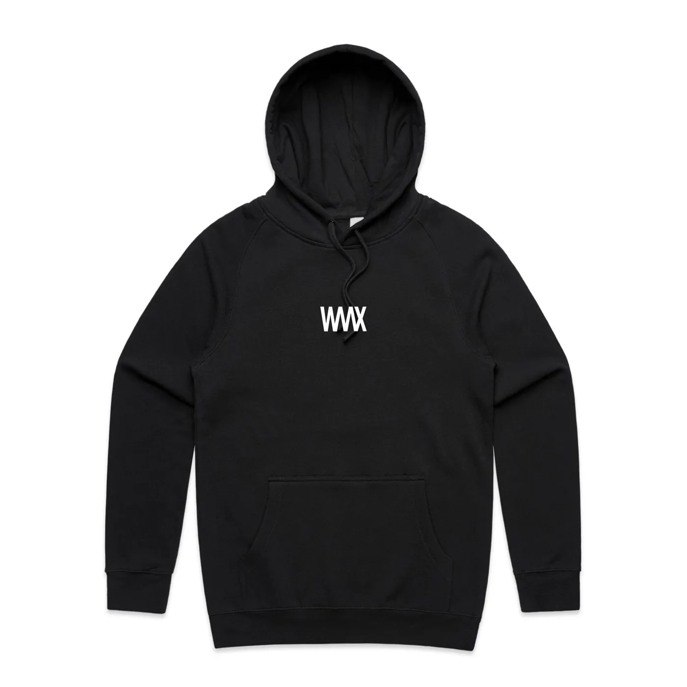 WAAX Embroidered Logo Hoodie (Black)