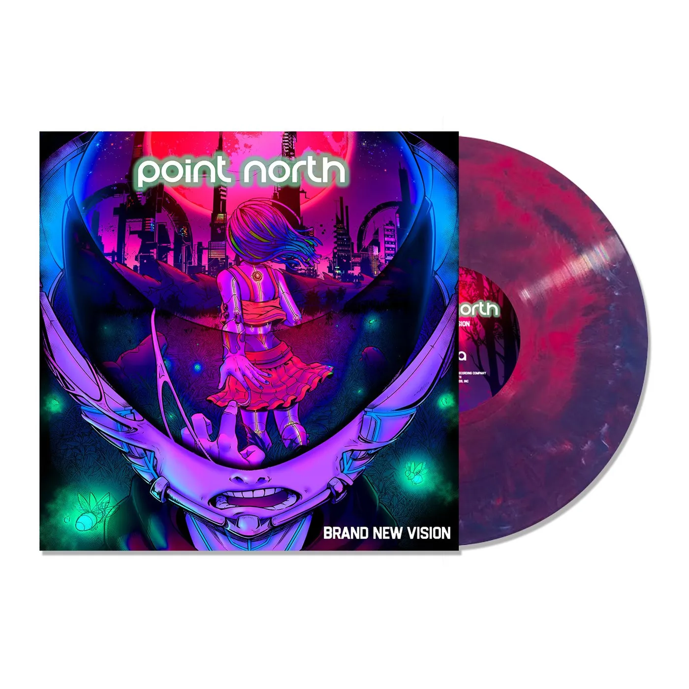 Point North Brand New Vision LP (Pink & Purple Swirl) (Vinyl)