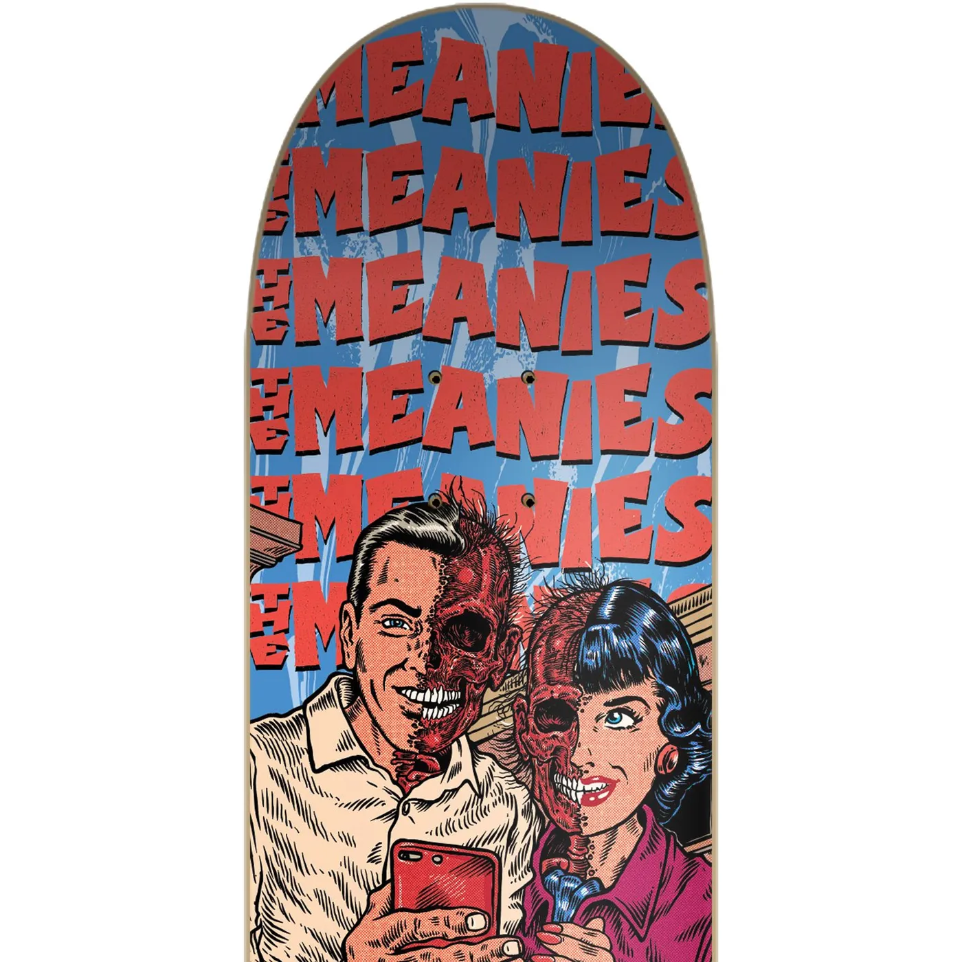 The Meanies Desperate Measures Skate Deck