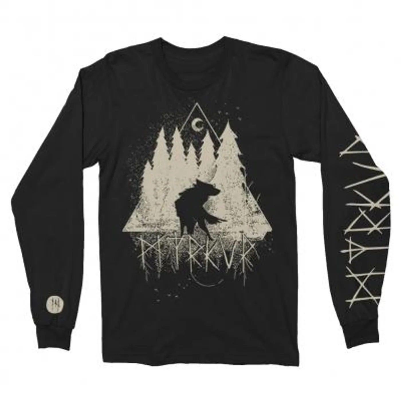 Myrkur Wolf Forrest Longlseeve (Black)