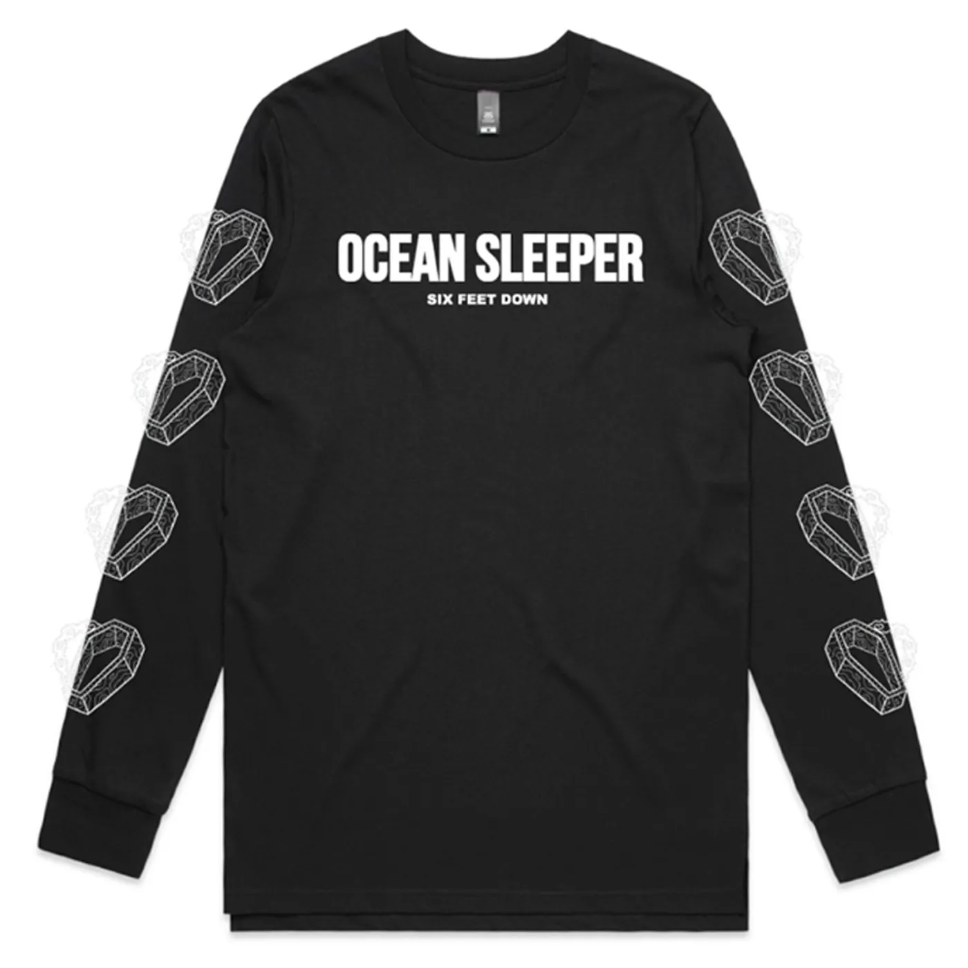 Ocean Sleeper Coffin Longsleeve (Black)