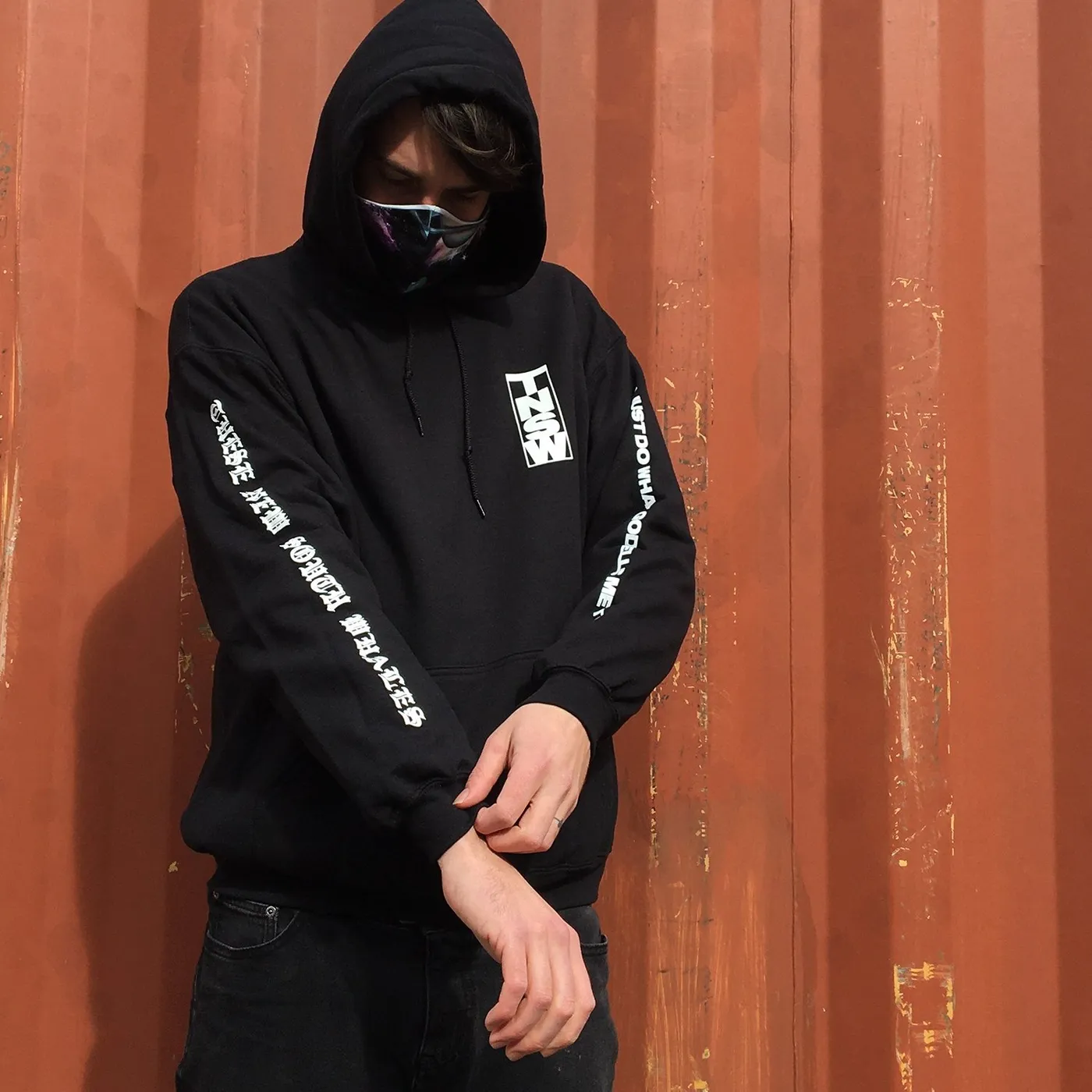 These New South Whales I Just Do What God Tells Me To Do Hoodie (Black)