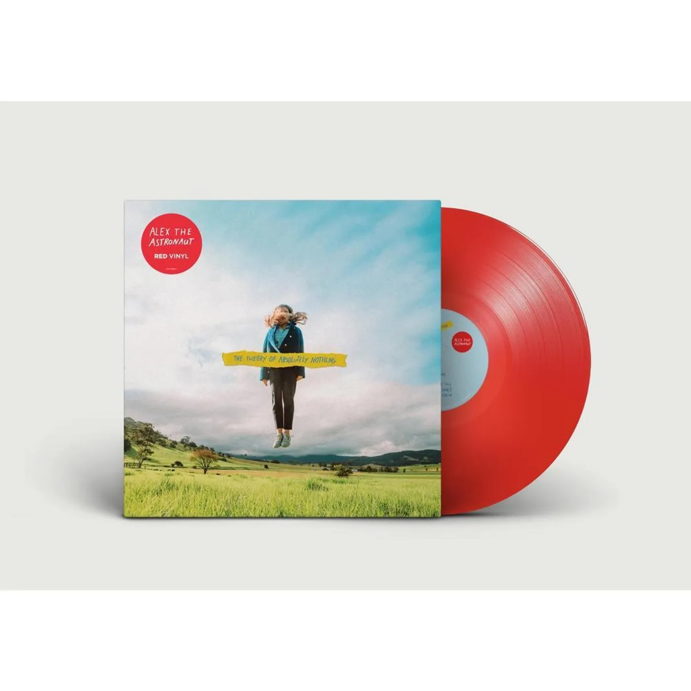 Alex the Astronaut The Theory of Absolutely Nothing LP (Translucent Blood Red) (Vinyl)