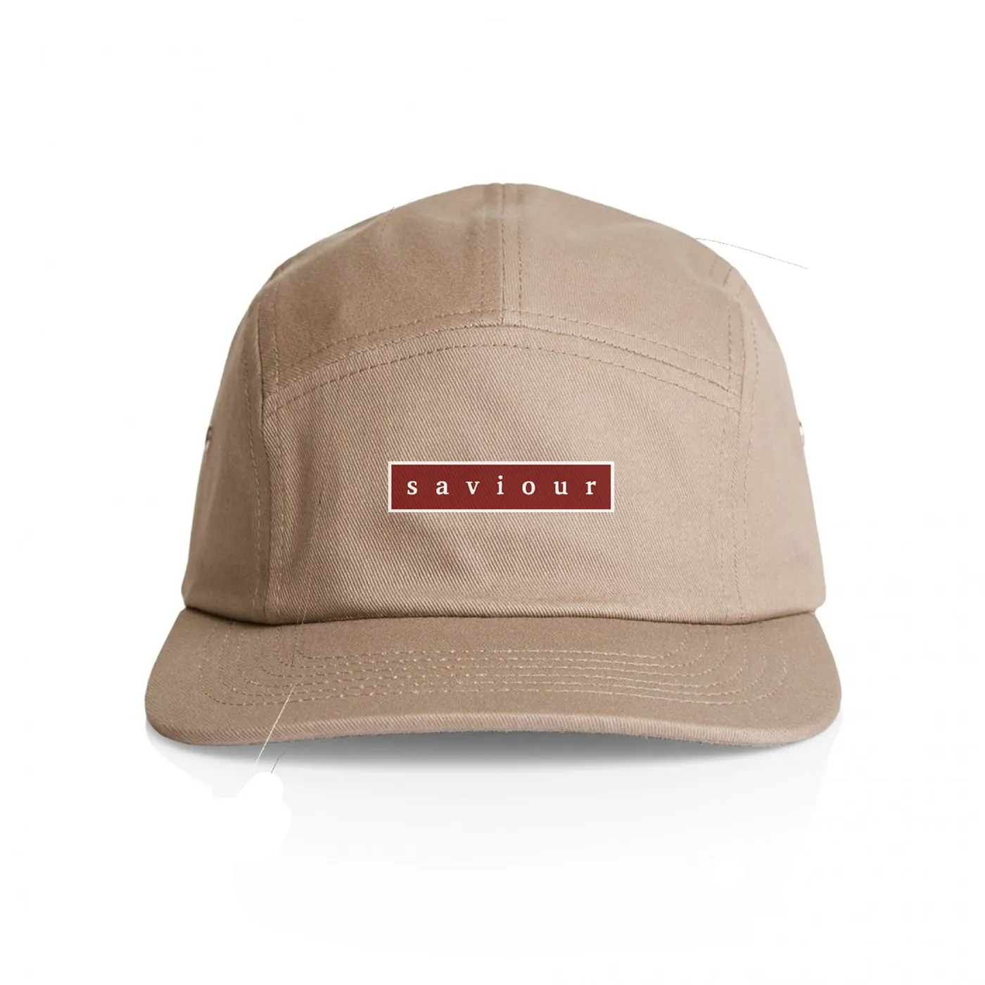 Saviour Bar Logo 5 Panel Hat (Tan)
