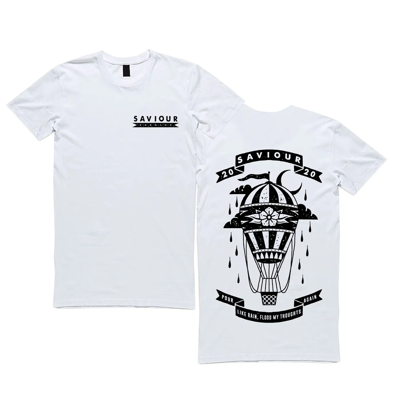 Saviour Enemies T-Shirt (White)