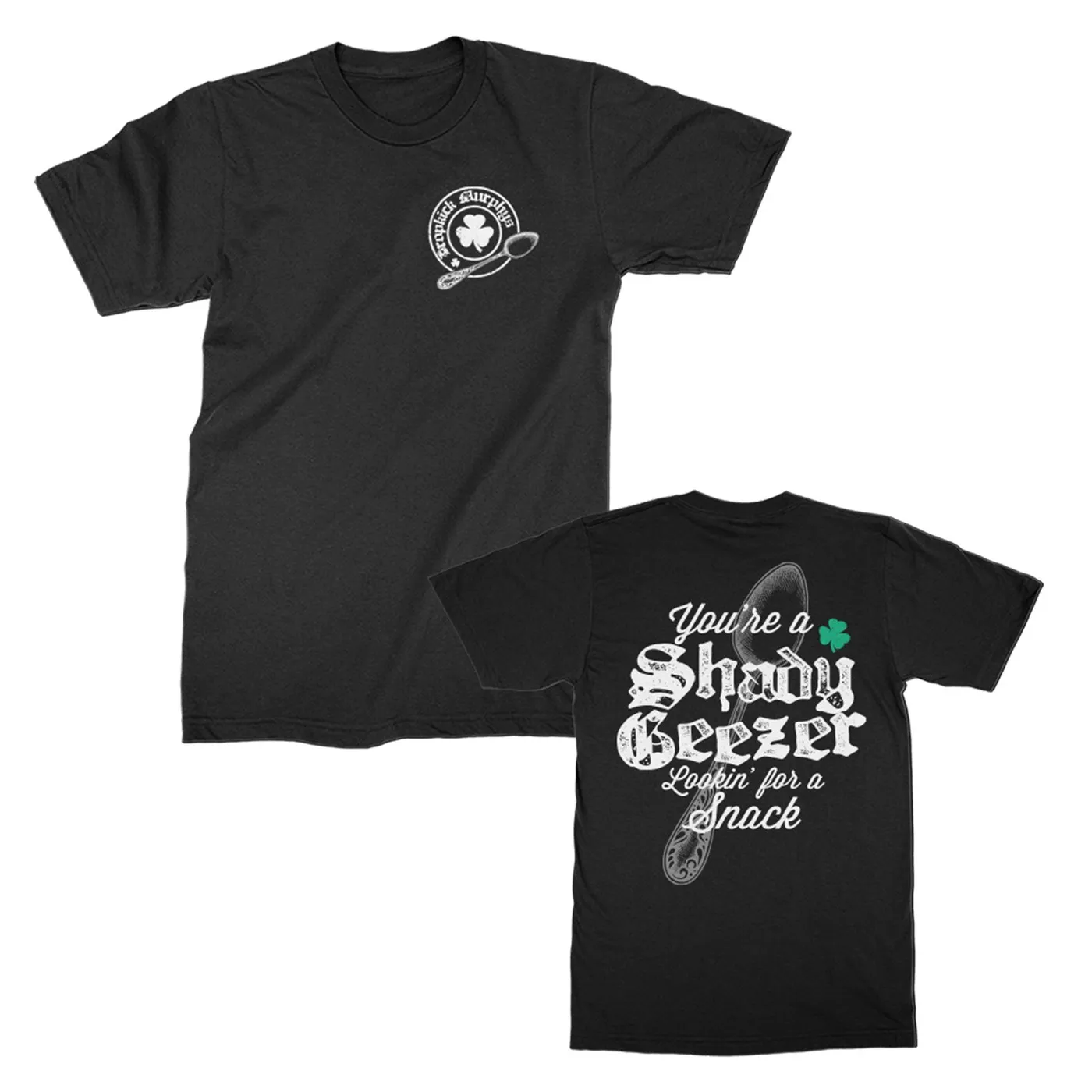 Dropkick Murphys Shady Geezer T-Shirt (Black)