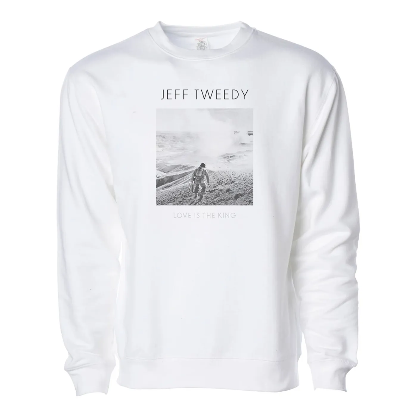Jeff Tweedy Love Is The King Crewneck (White)