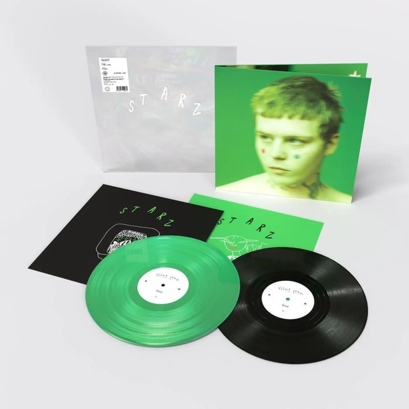 Yung Lean Starz LP (Limited Black/Green) (Vinyl)
