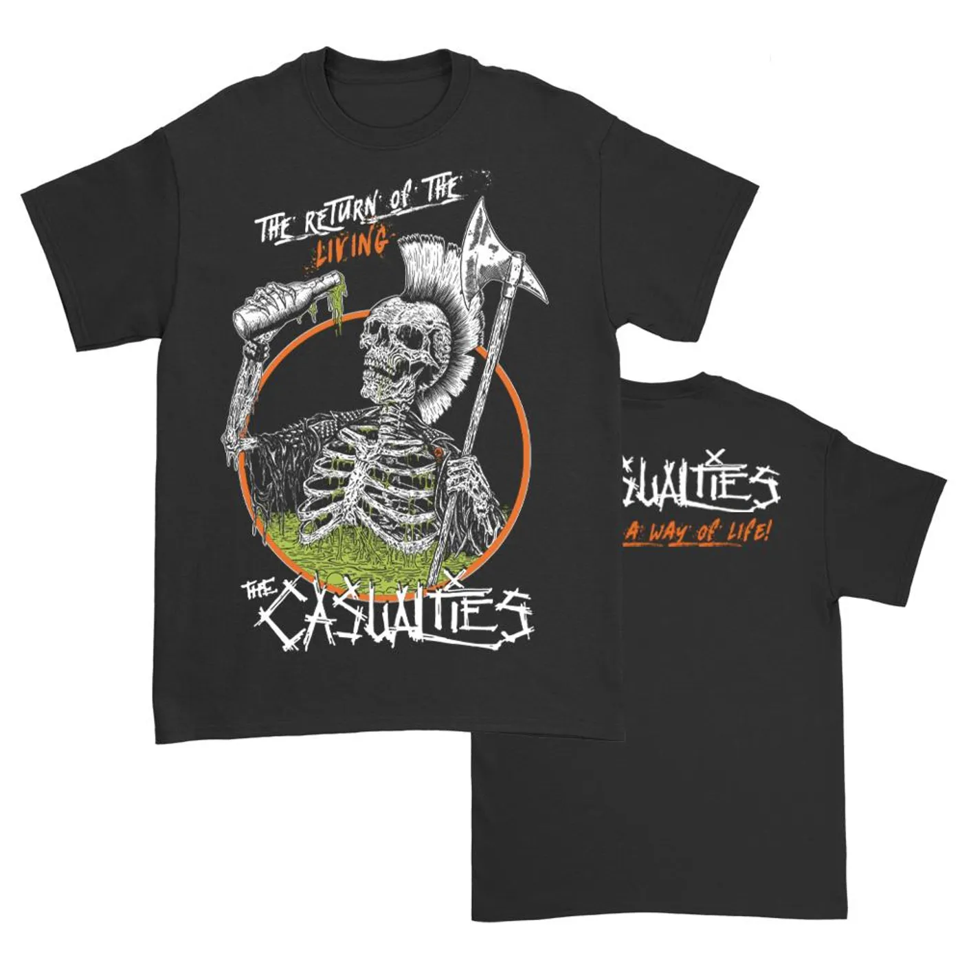Return of the Living The Casualties Tee (Glow In The Dark)
