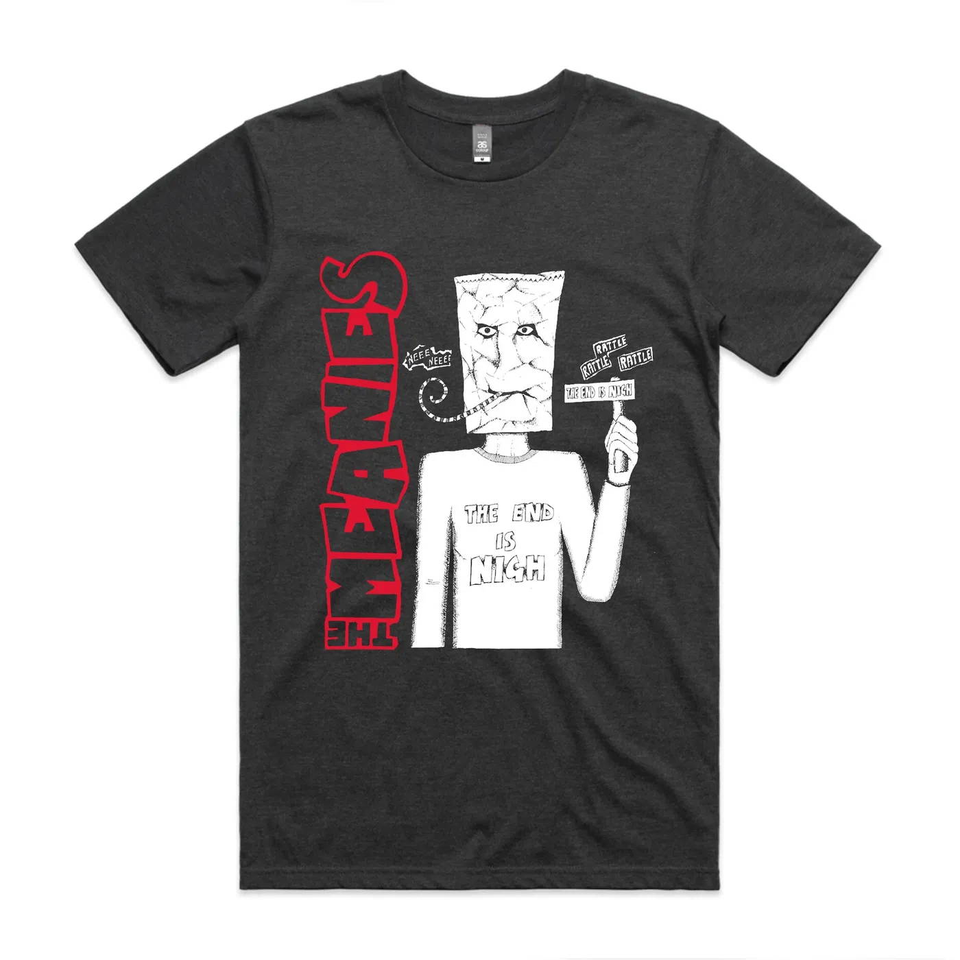 The Meanies End Is Nigh T-shirt (Dark Heather Grey)