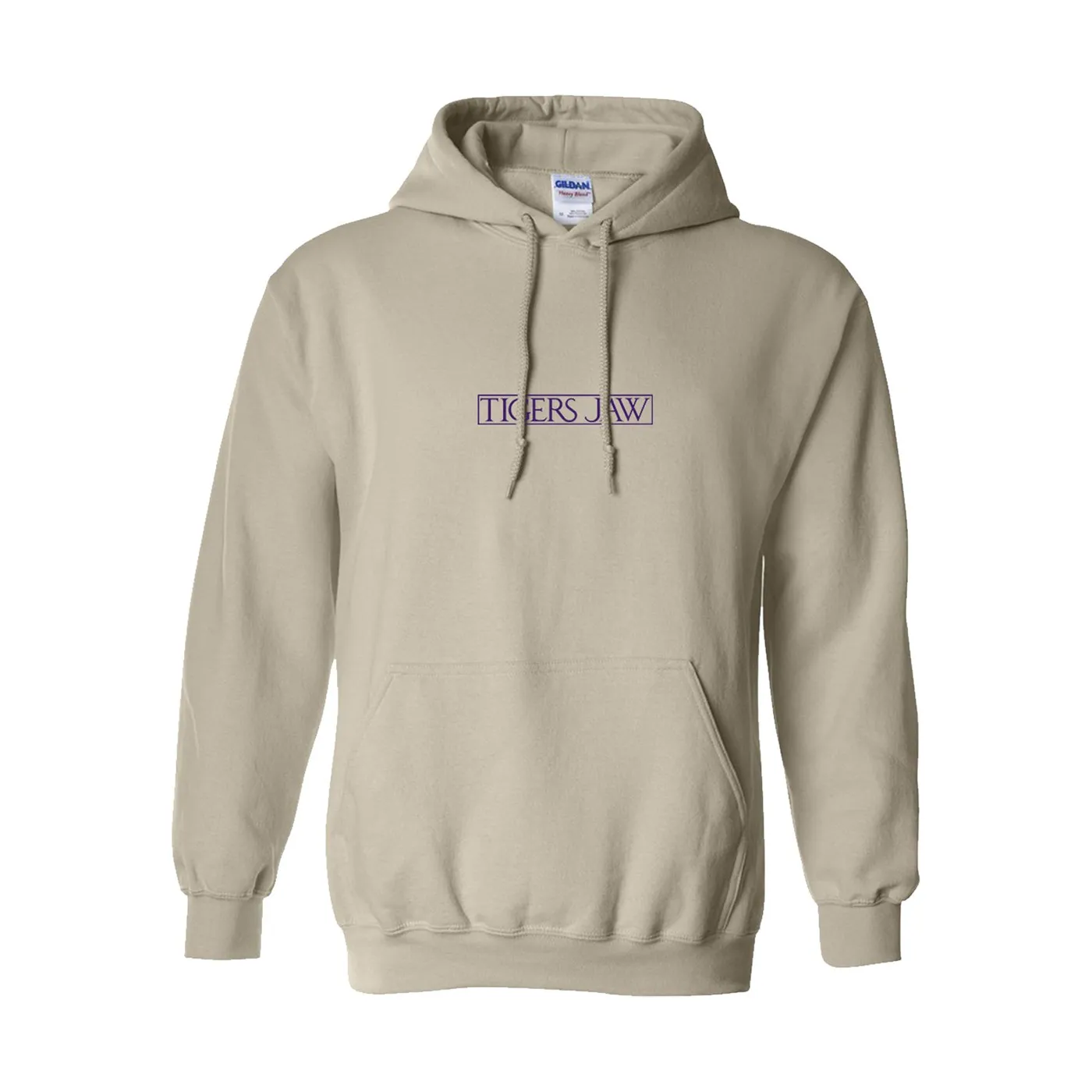 Tigers Jaw Logo Hoodie (Beige)