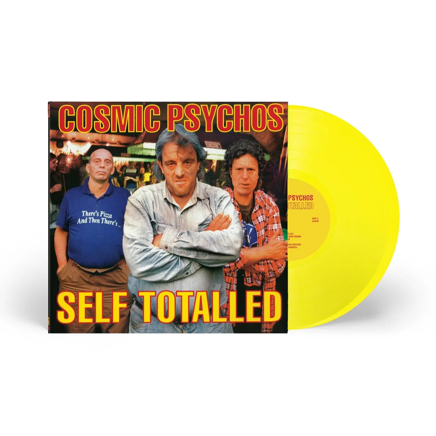 Cosmic Psychos Self-Totalled LP (Yellow Vinyl)