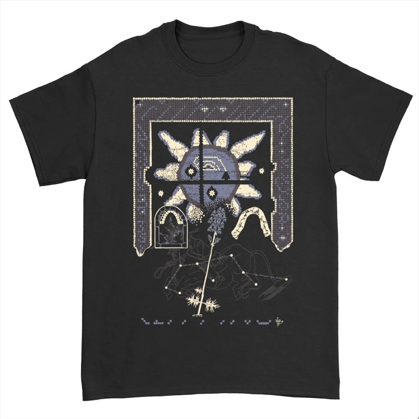 clipping. Mosaic Tee (Black)