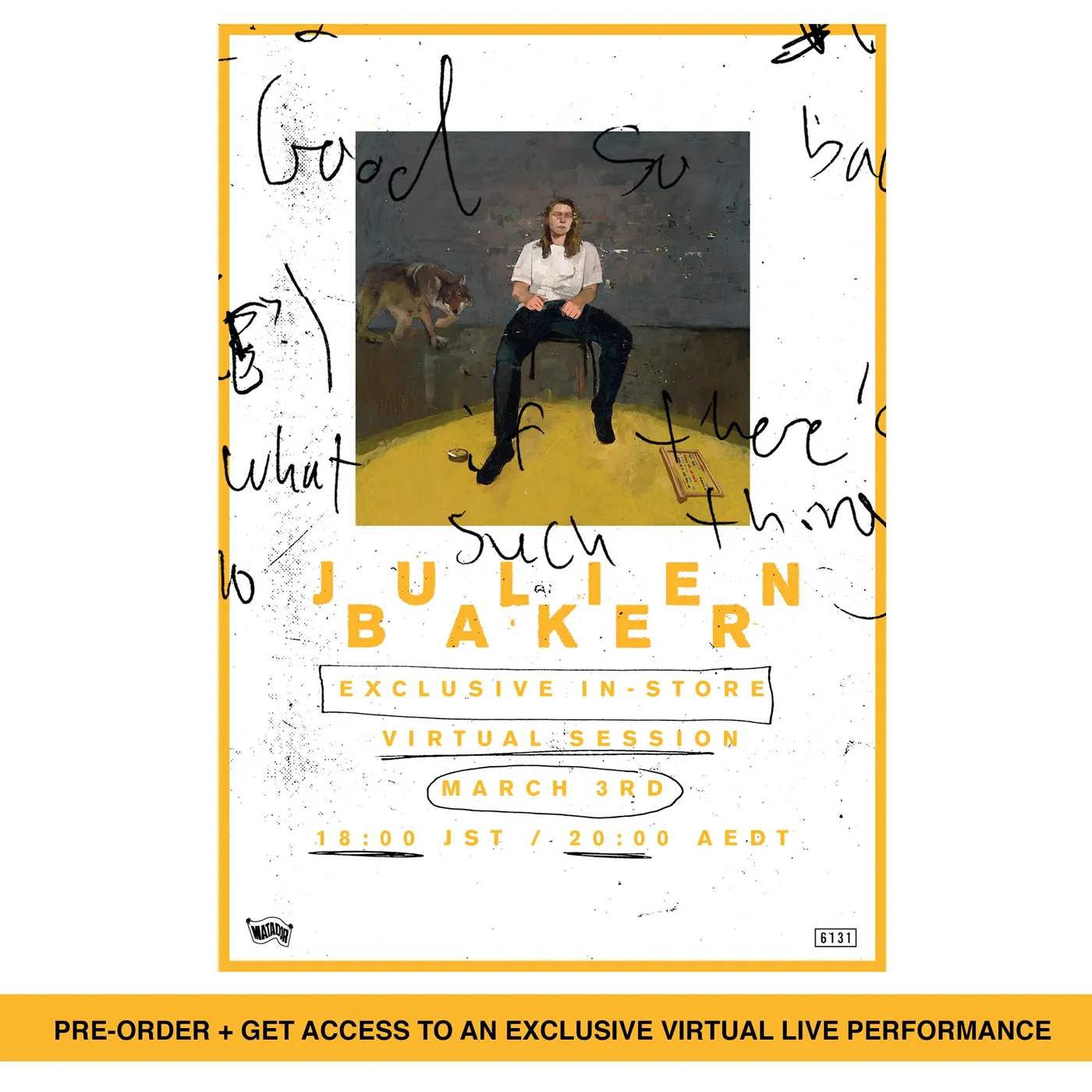 Julien Baker Little Oblivions LP (Golden Yellow Vinyl)