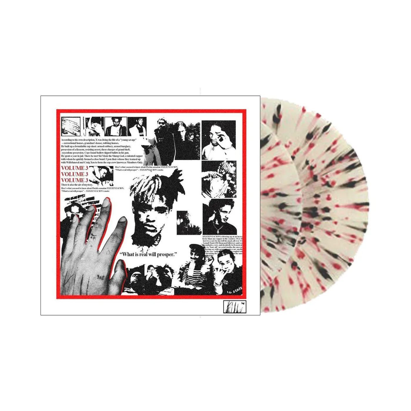 XXXTentacion Presents: Members Only Vol. 3 2LP (Splatter) (Vinyl)