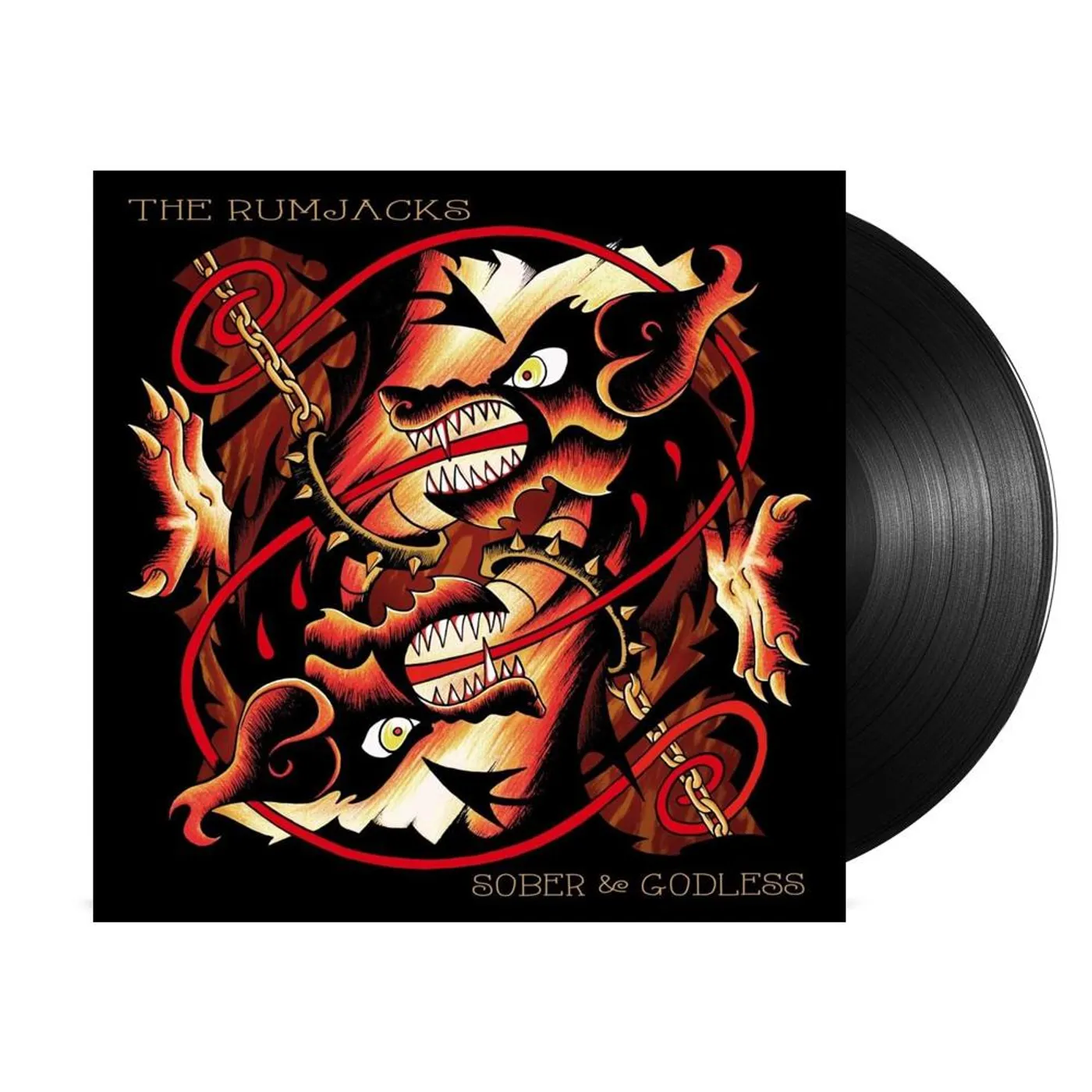 The Rumjacks Sober & Godless LP (Vinyl)