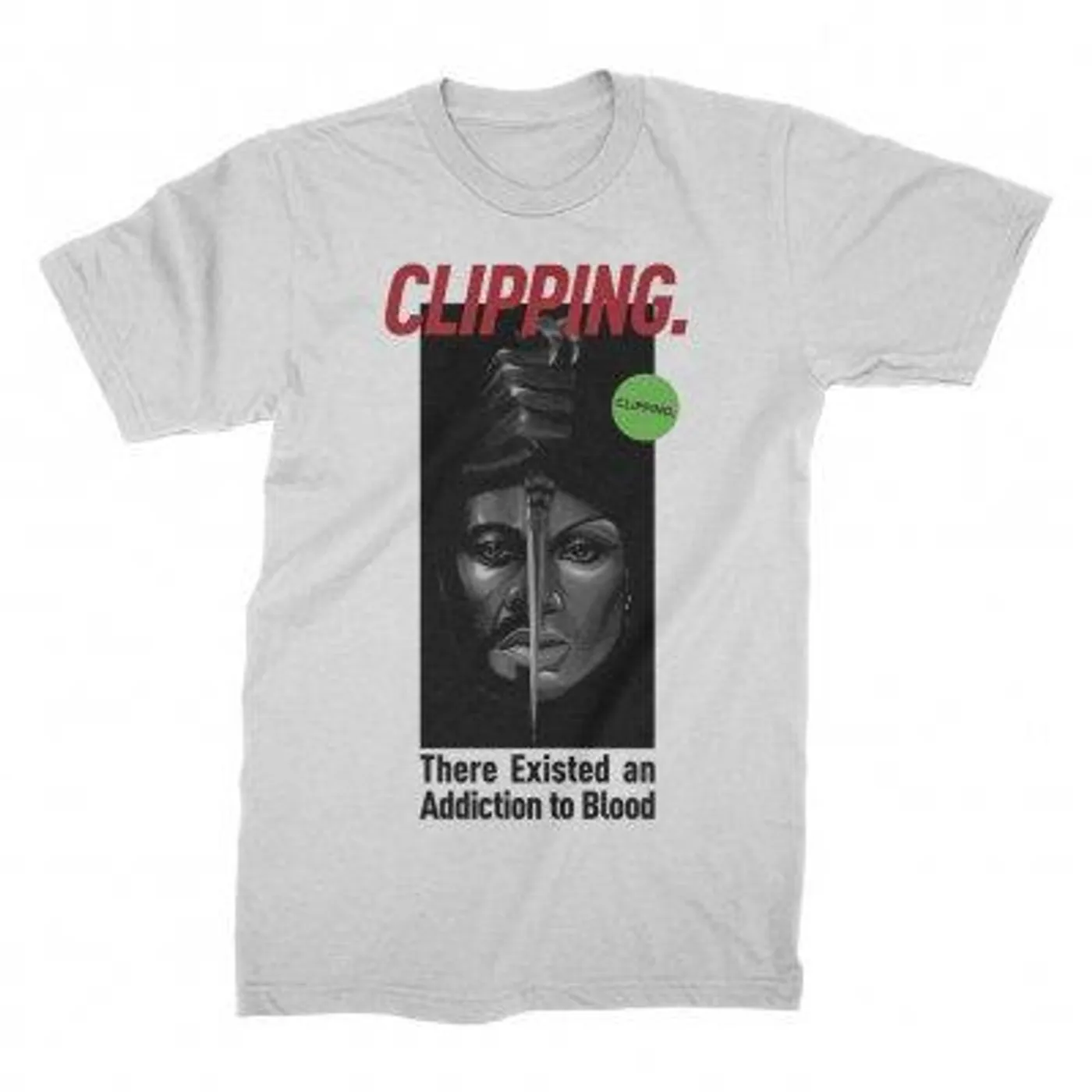 clipping. Blood Couple Tee (White)