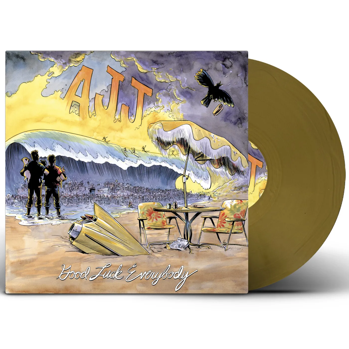 AJJ Good Luck Everybody LP (Gold) (Vinyl)