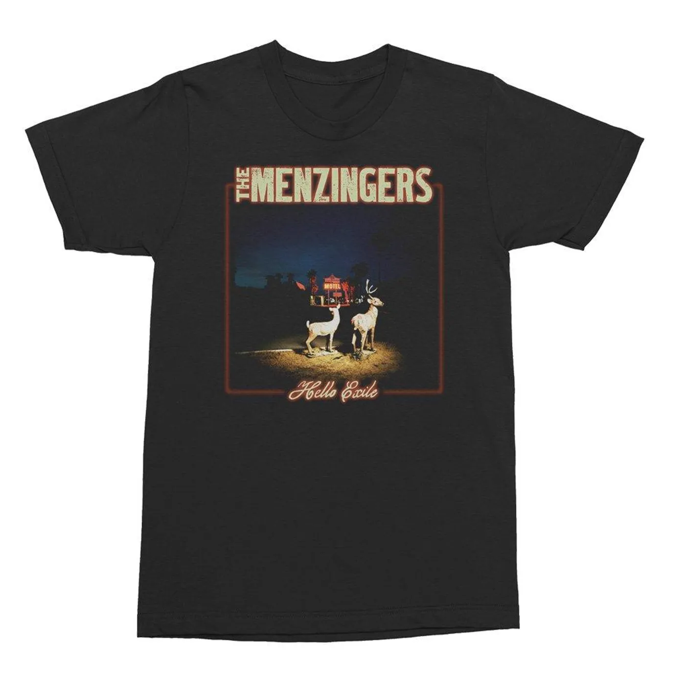 The Menzingers Hello Exile Cover Tee (Black)