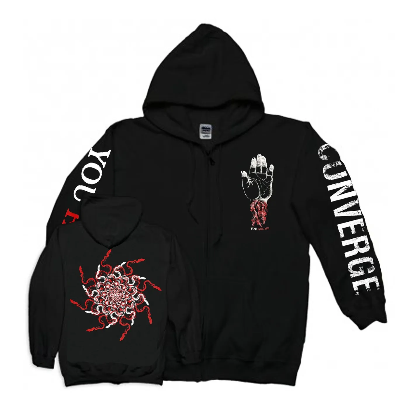 Converge You Fail Me Snakes Zip-Up Hoodie