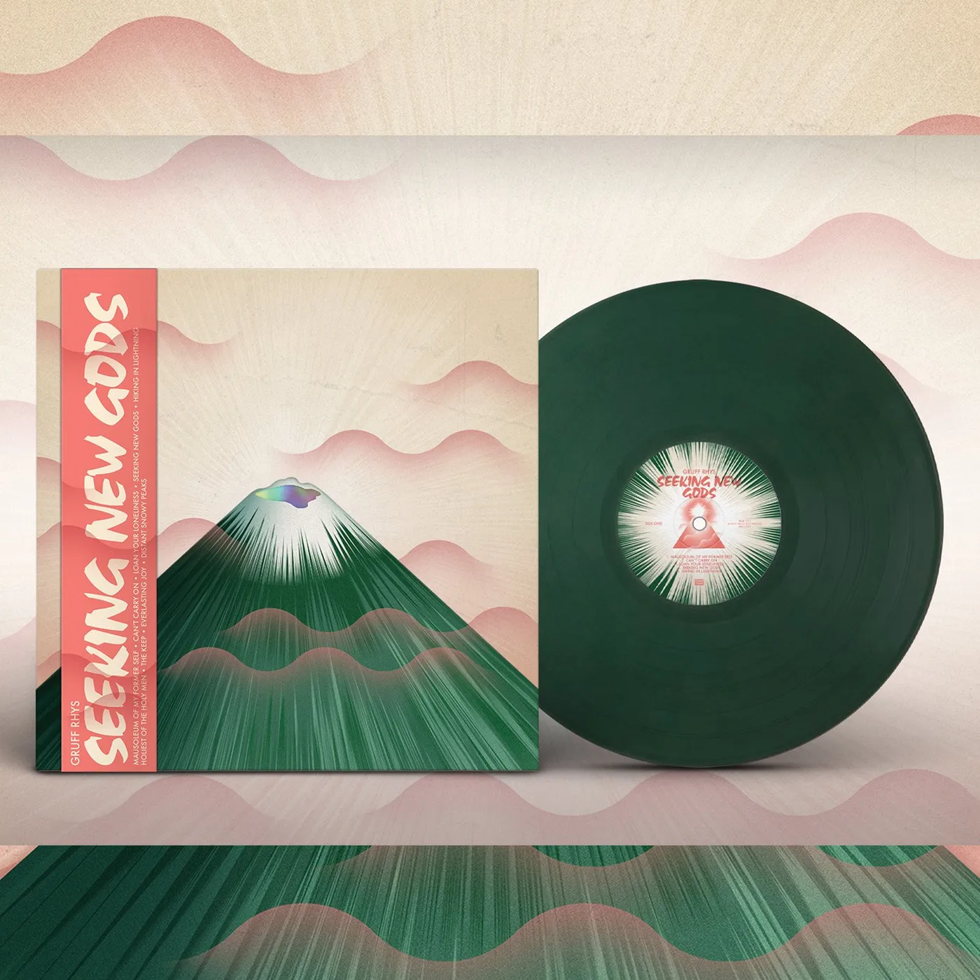 Gruff Rhys Seeking New Gods LP (Green) (Vinyl)