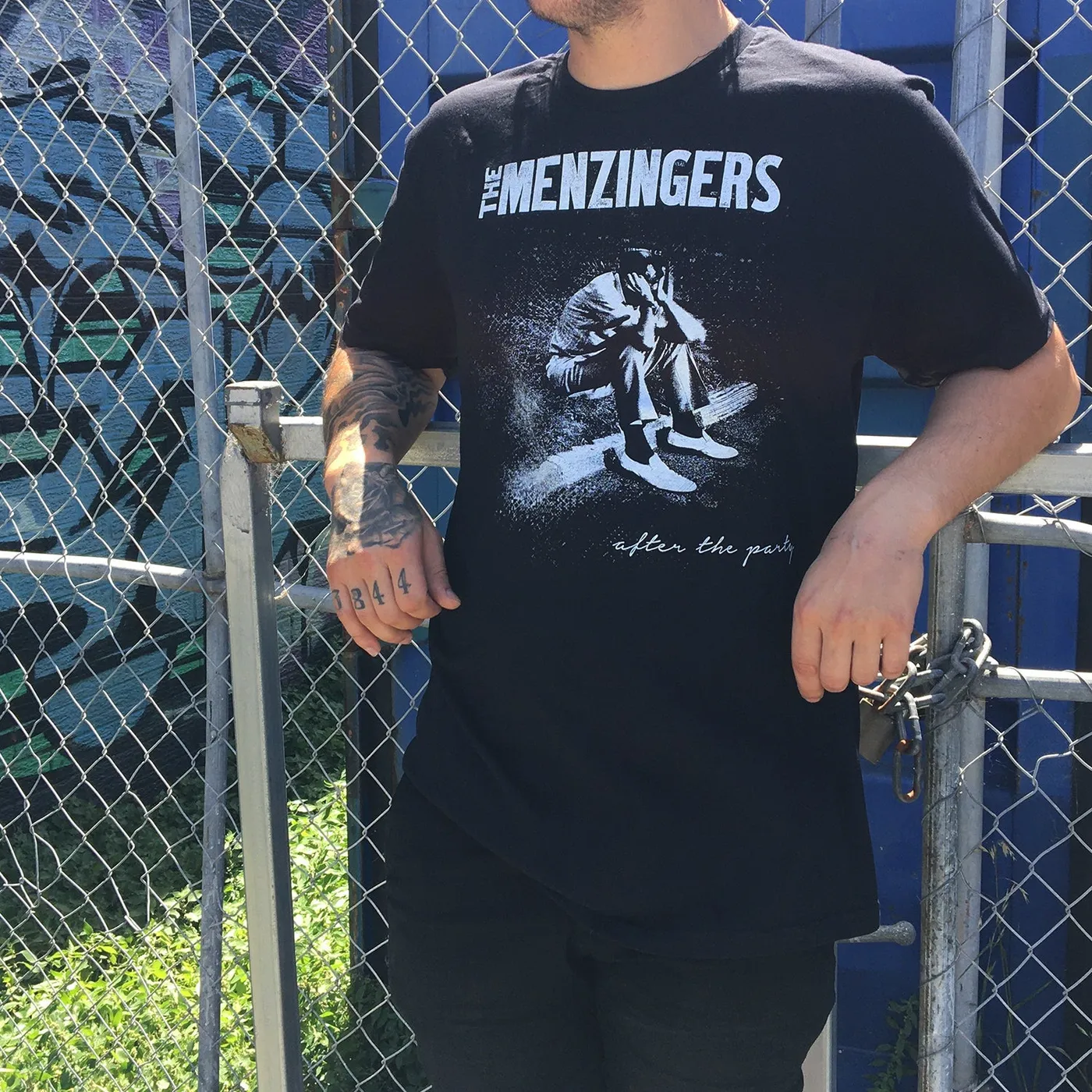 The Menzingers Sad Guy T-Shirt (Black)