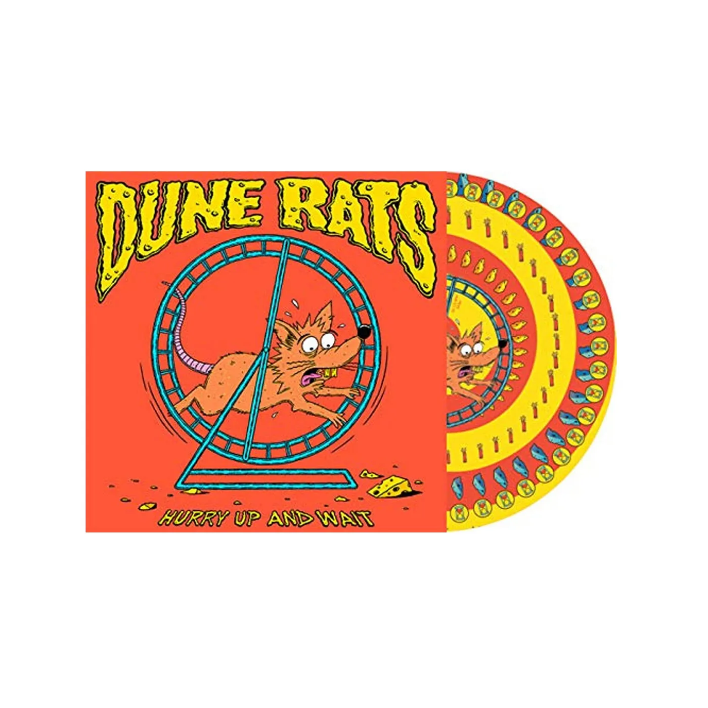 Dune Rats Hurry Up And Wait Vinyl (Yellow & Orange Spiral)