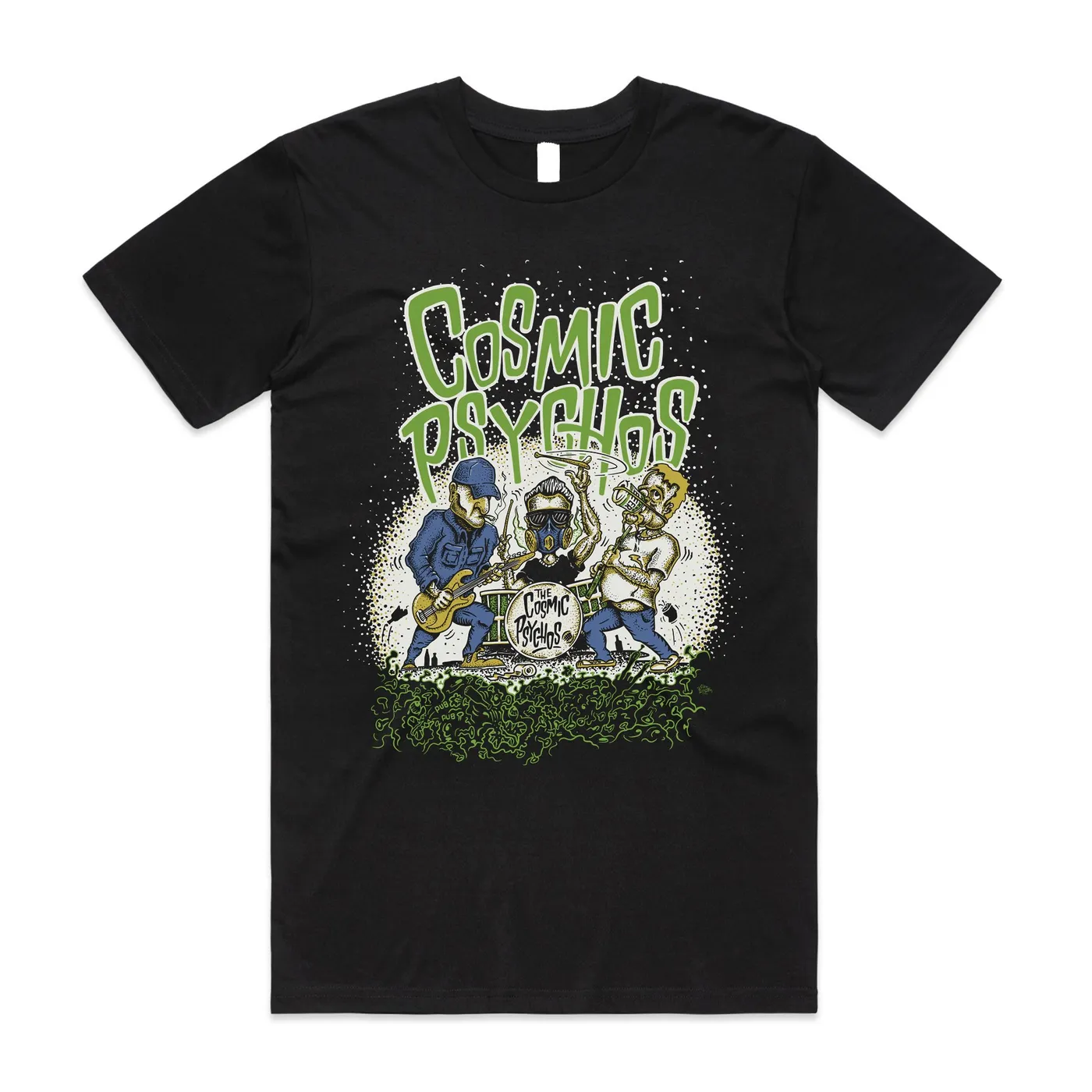 Cosmic Psychos COVID Tee (Black)