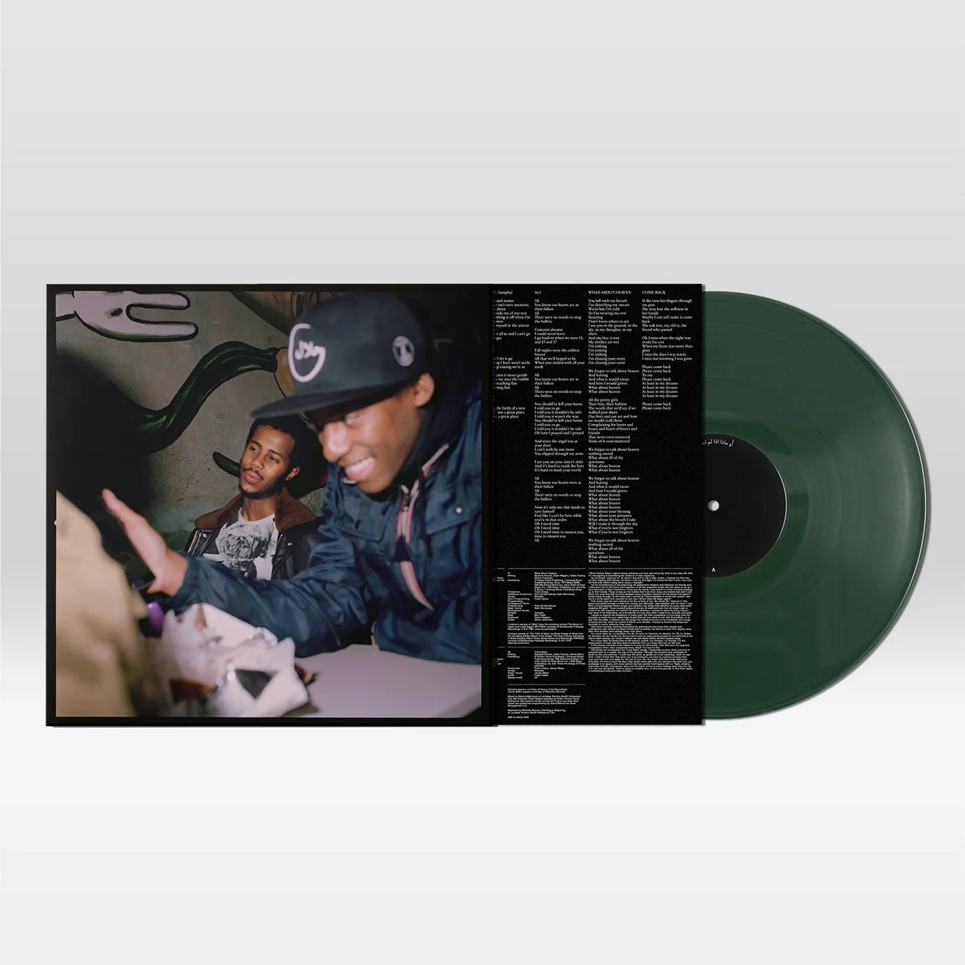 Mustafa When Smoke Rises LP (Dark Green) (Vinyl)