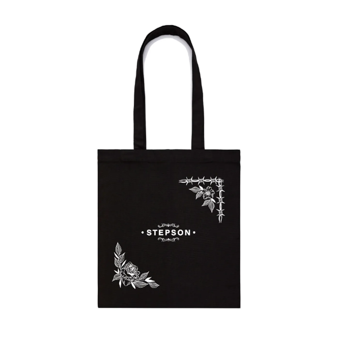 Stepson Rose Logo Tote (Black)