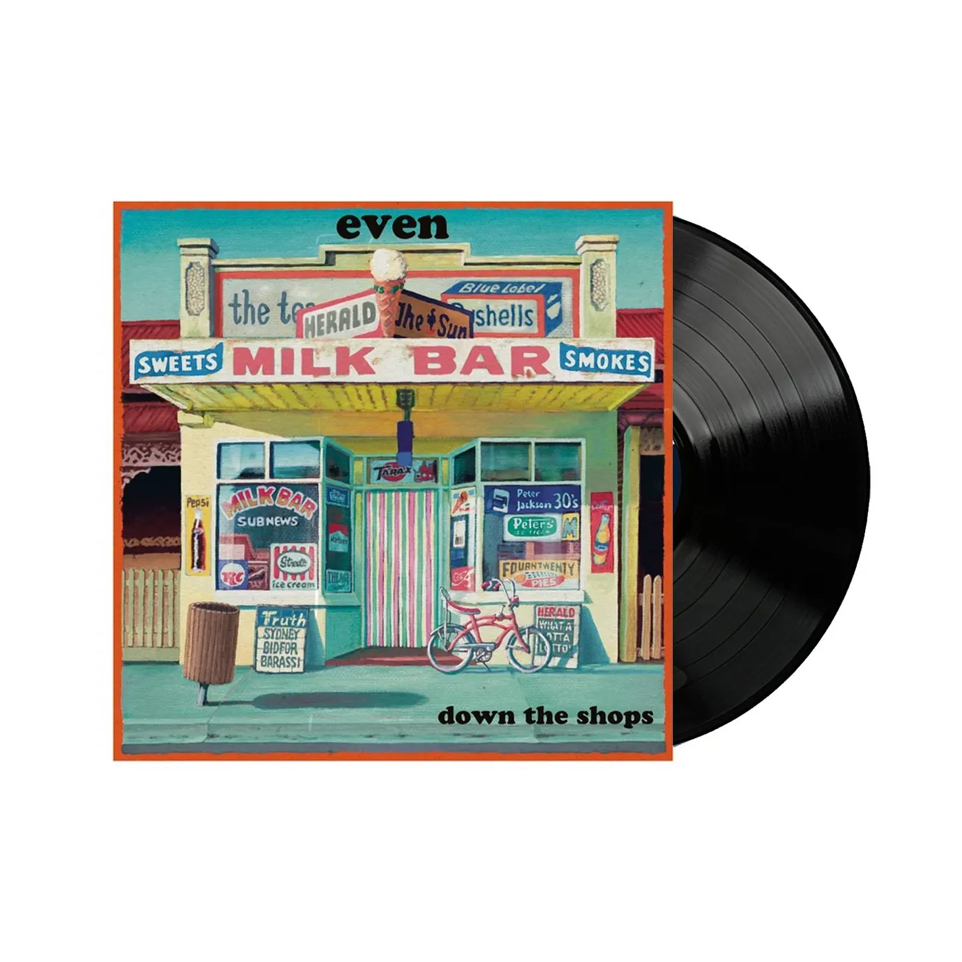 Even Down The Shops LP (Black Vinyl)