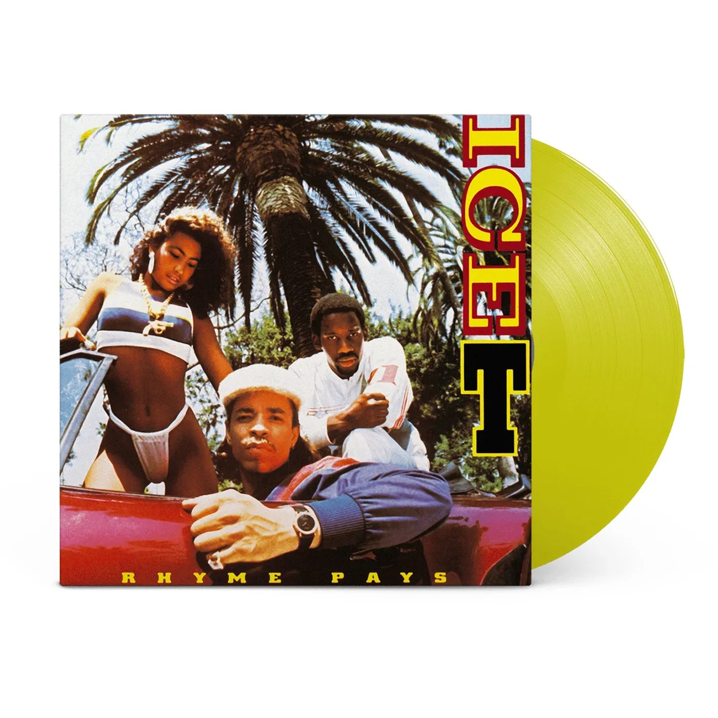 ICE-T Rhyme Pays LP (Transparent Yellow) (Vinyl)