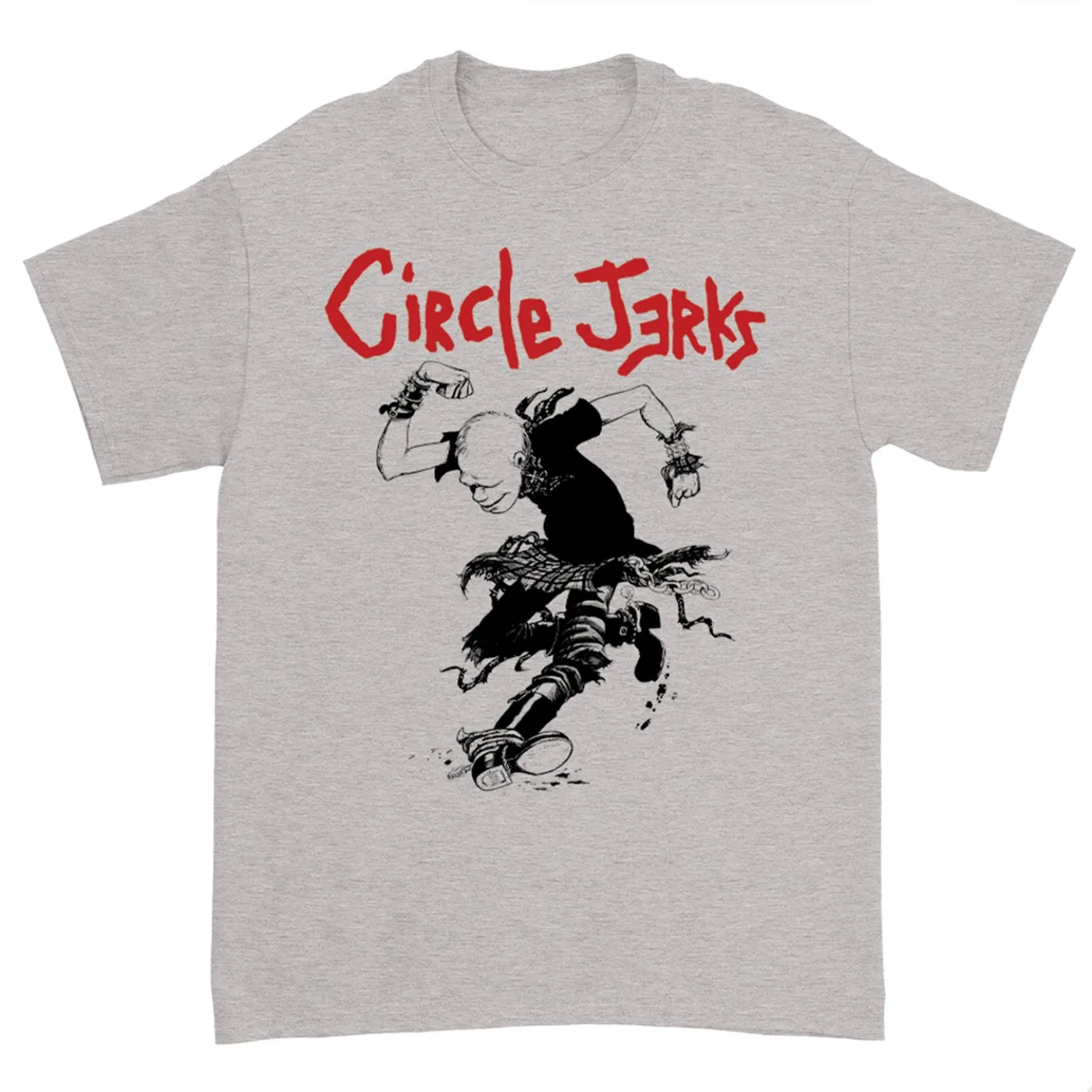 Circle Jerks Skank Man Tee (Heather Grey)