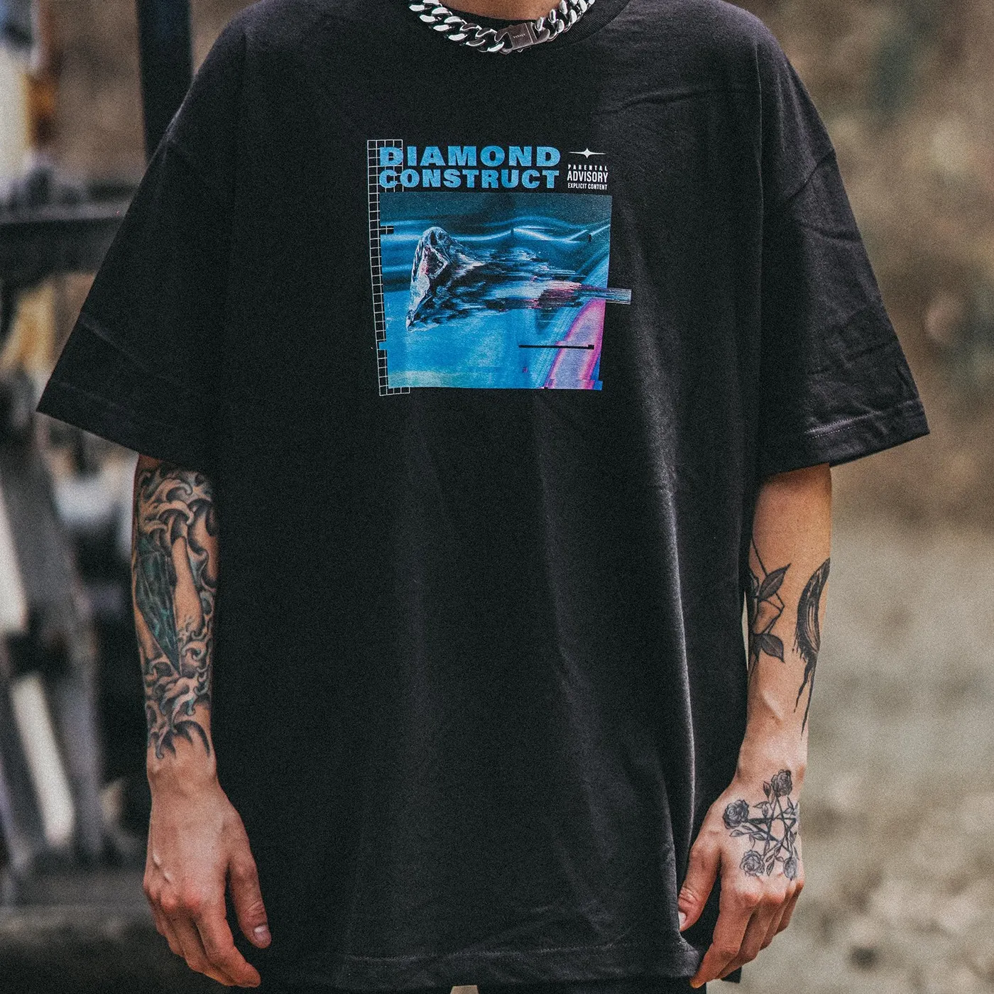 Diamond Construct DCX2 Cover T-Shirt (Black)