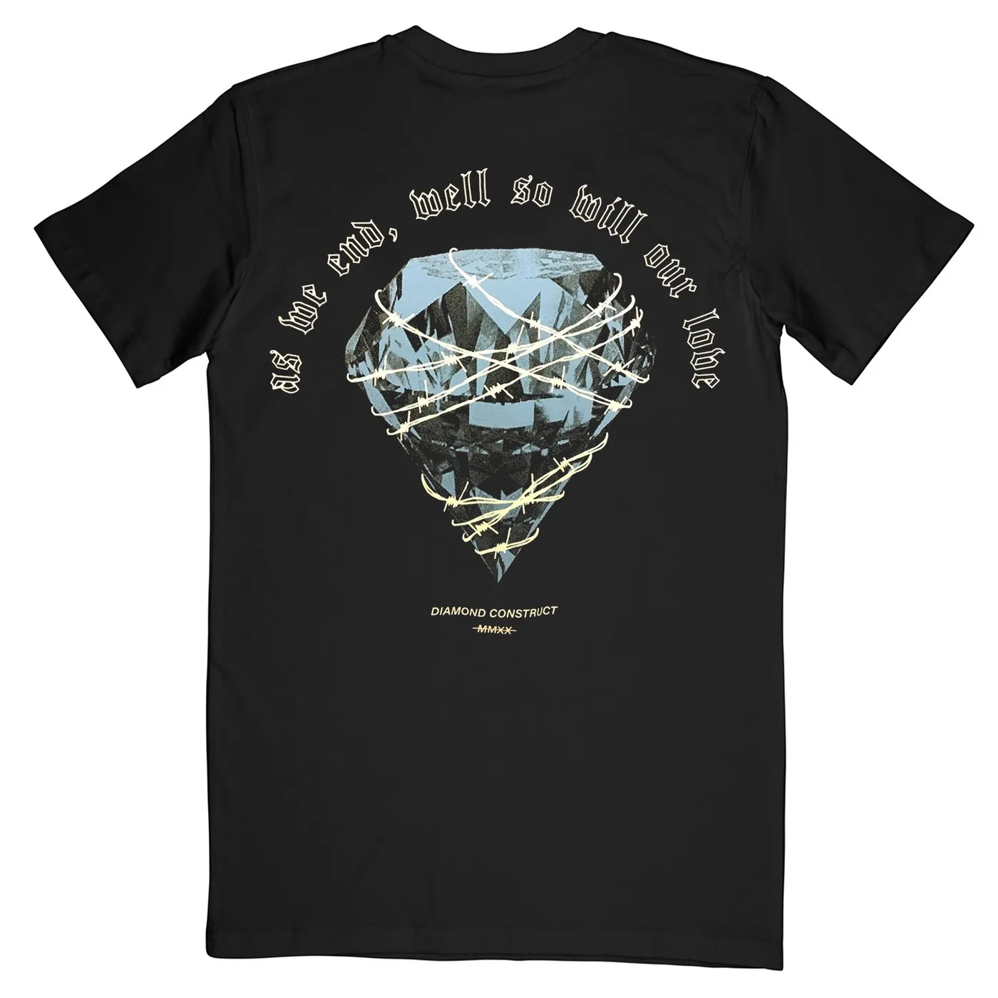 Diamond Construct As We End T-Shirt (Black)