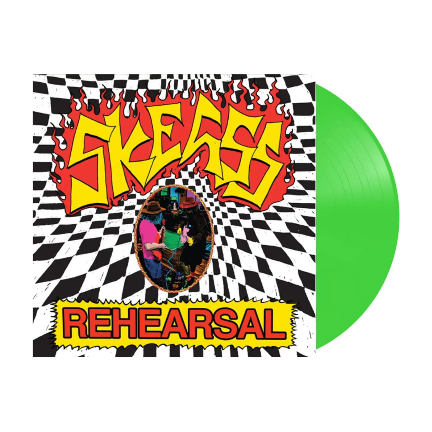 Skegss Rehearsal LP (Fluro Green) (Vinyl)