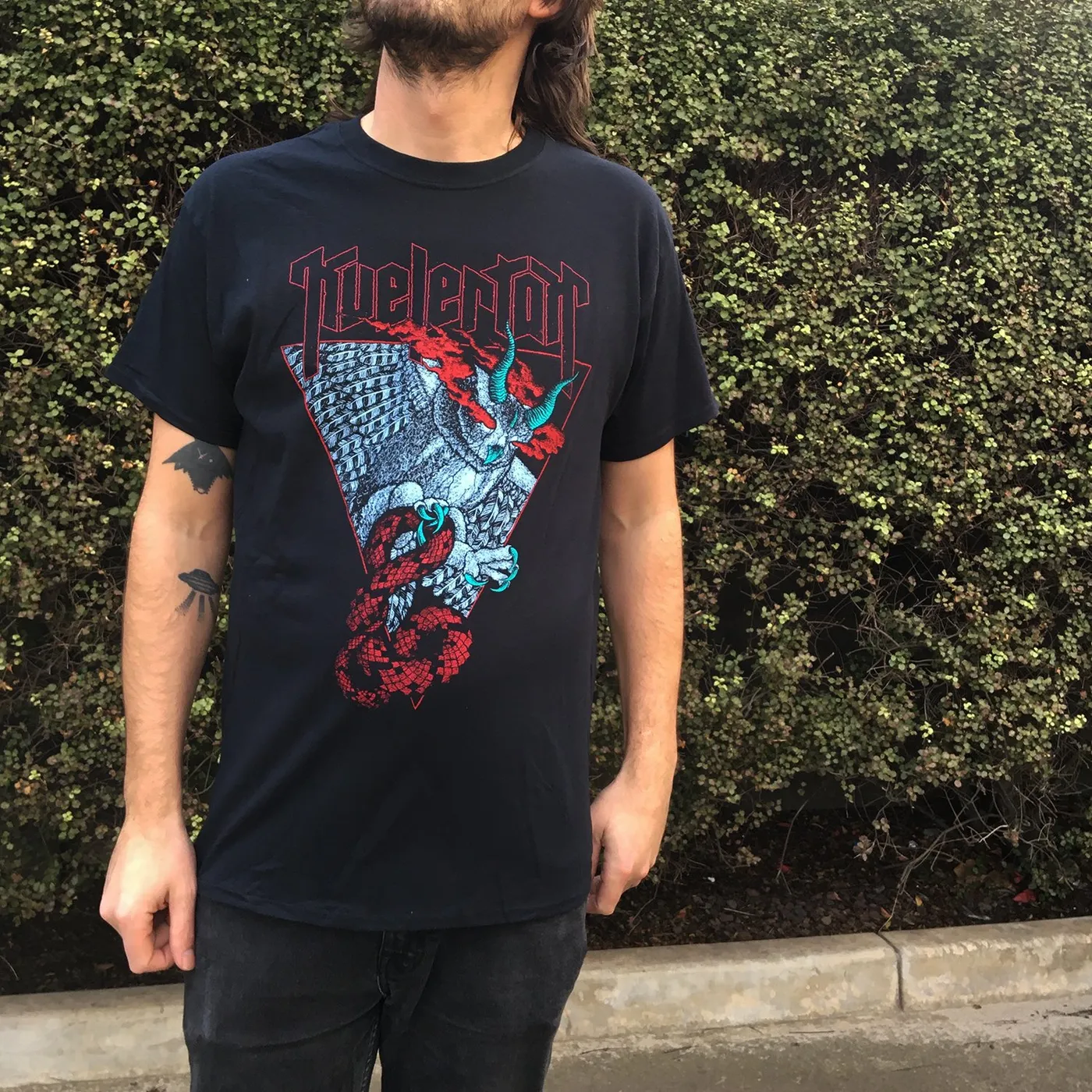 Kvelertak Demon Owl Tee (Black)