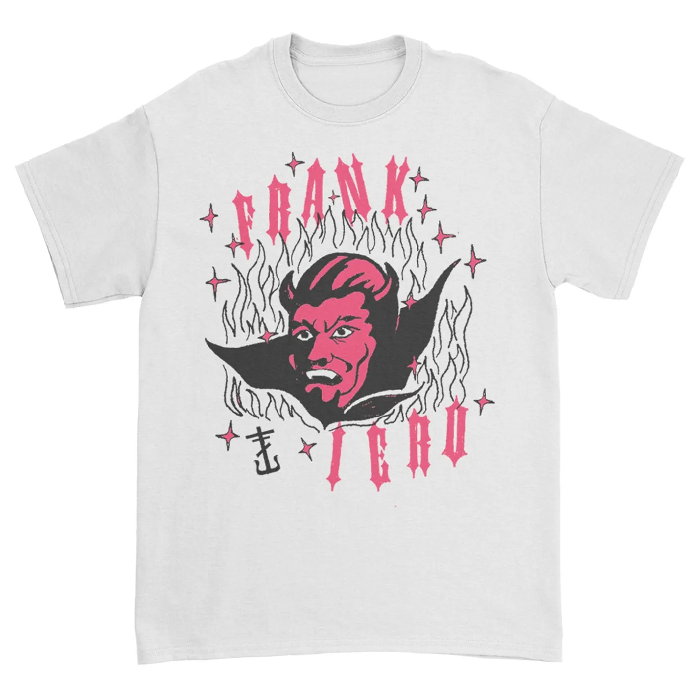Frank Iero Devil T-Shirt (White)