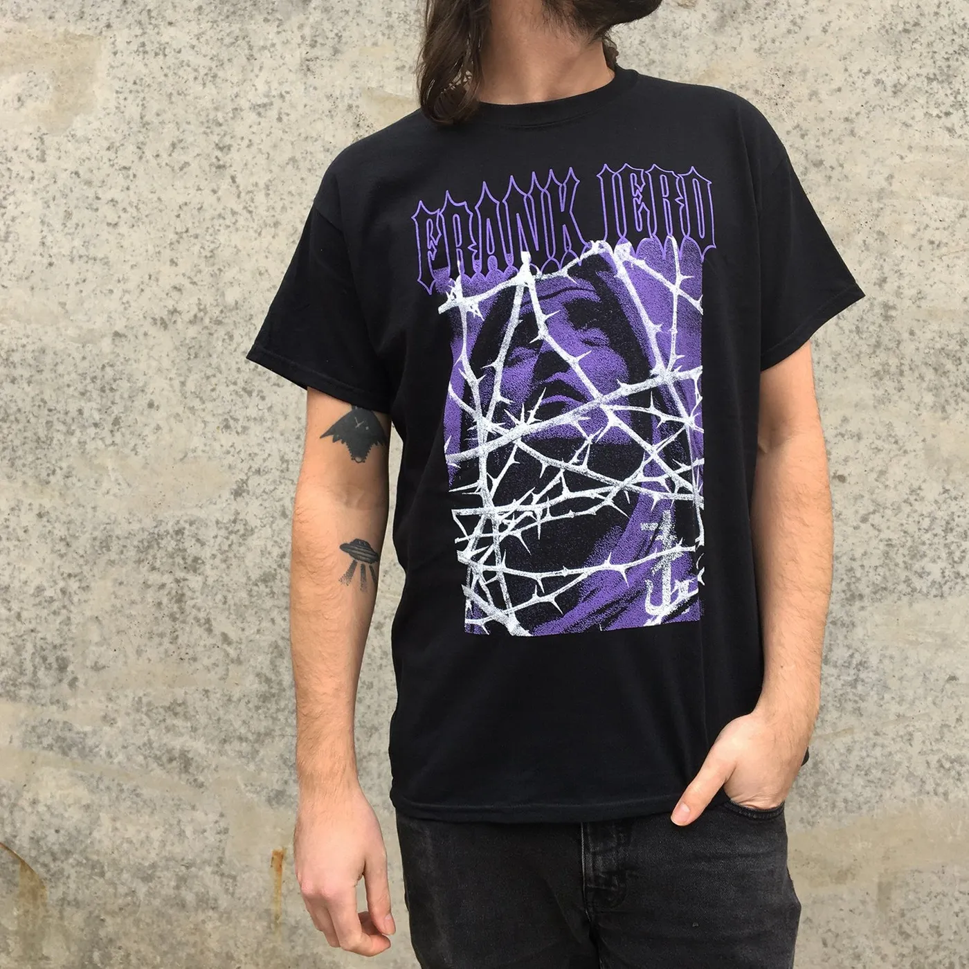 Frank Iero Heaven T-Shirt (Black)