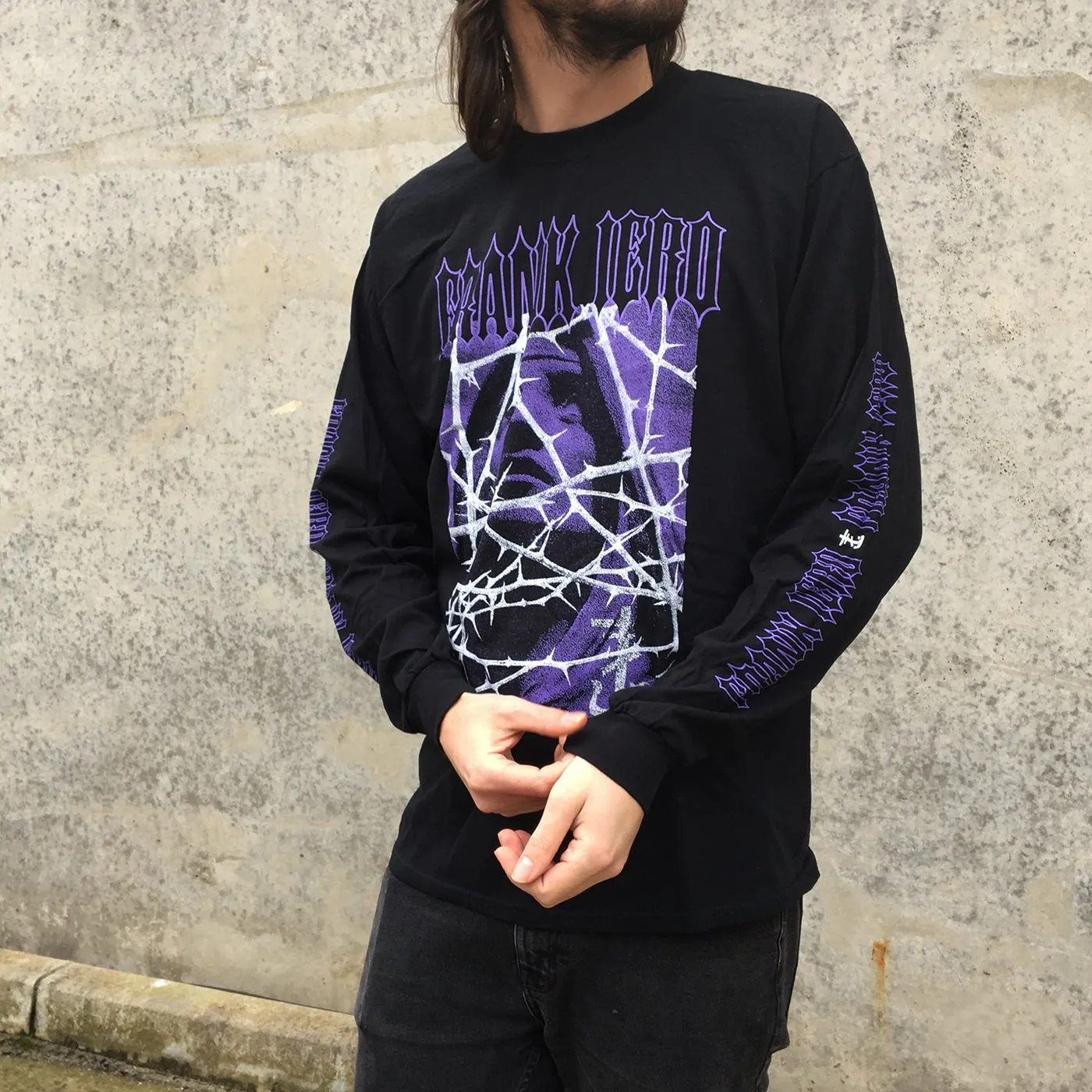 Frank Iero Heaven Longsleeve (Black)