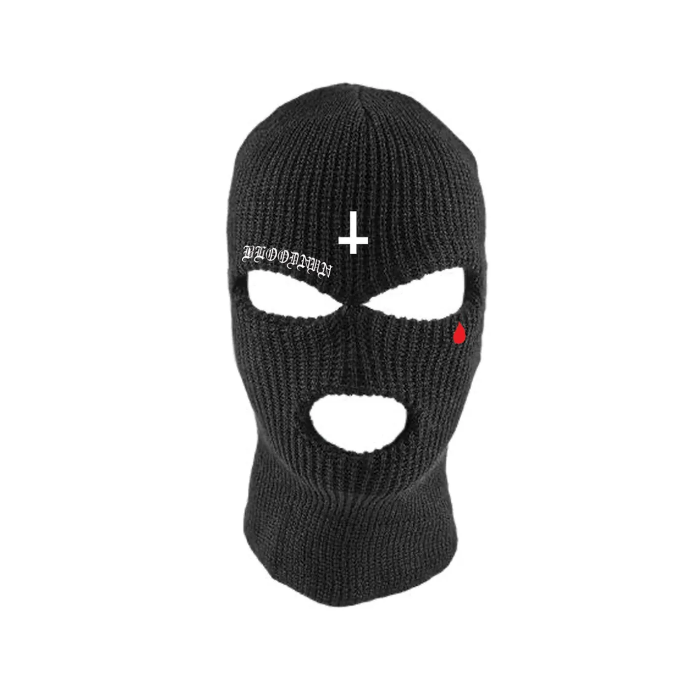Frank Iero Tear Drop / Inverted Cross Ski Mask