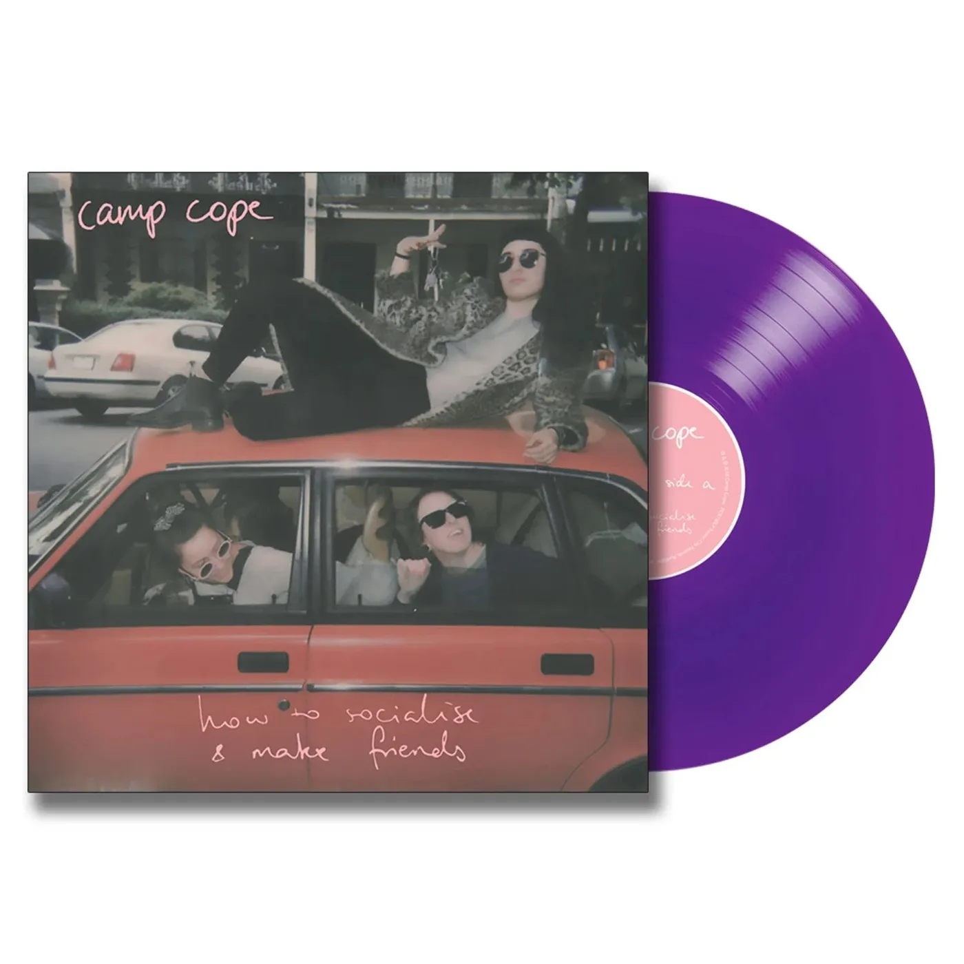 Camp Cope How To Socialise & Make Friends LP (Grimace Purple) (Vinyl)