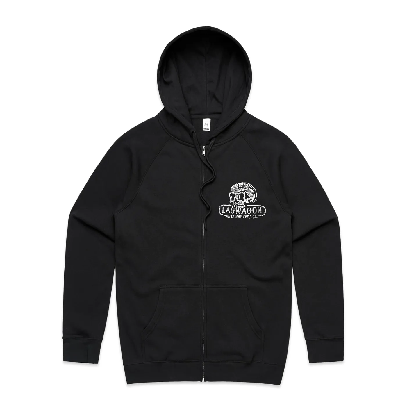 Lagwagon SB Skull Zip Hoodie (Black)
