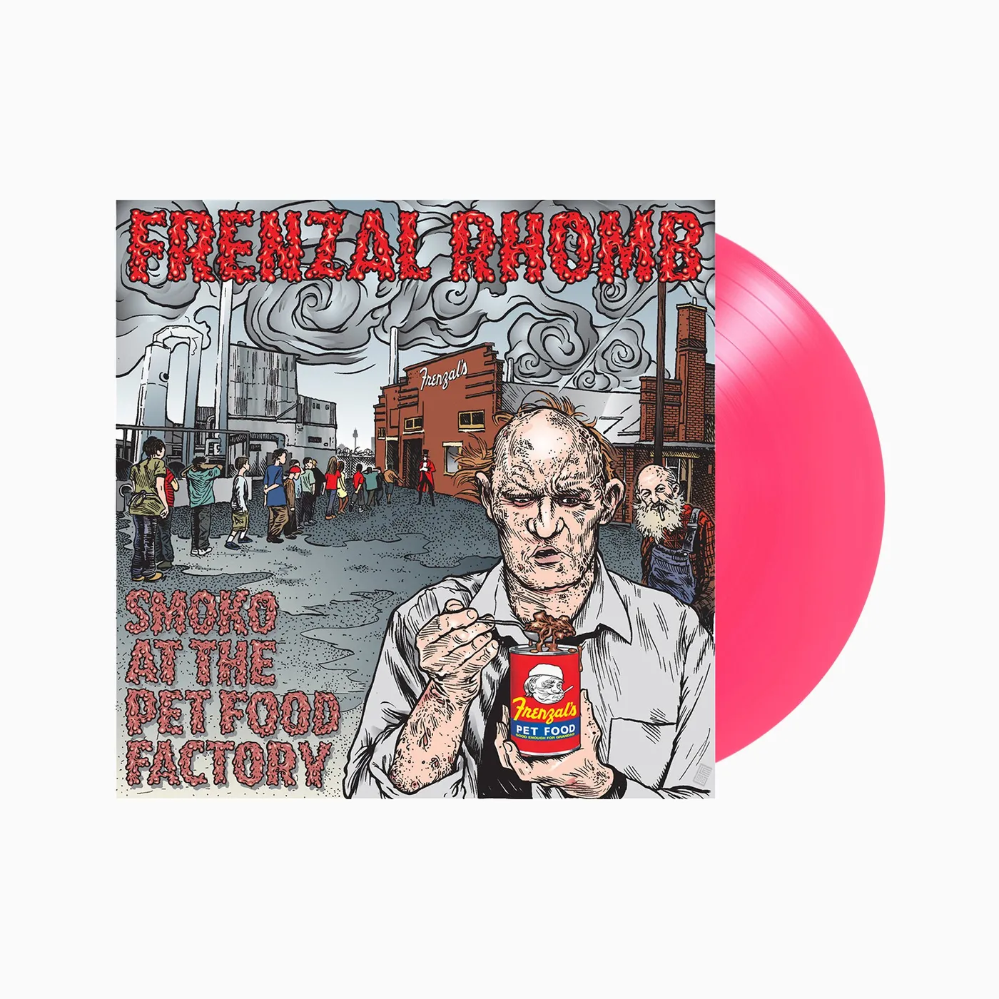 Frenzal Rhomb Smoko At The Pet Food Factory LP (Pet Food Pink) (Vinyl)