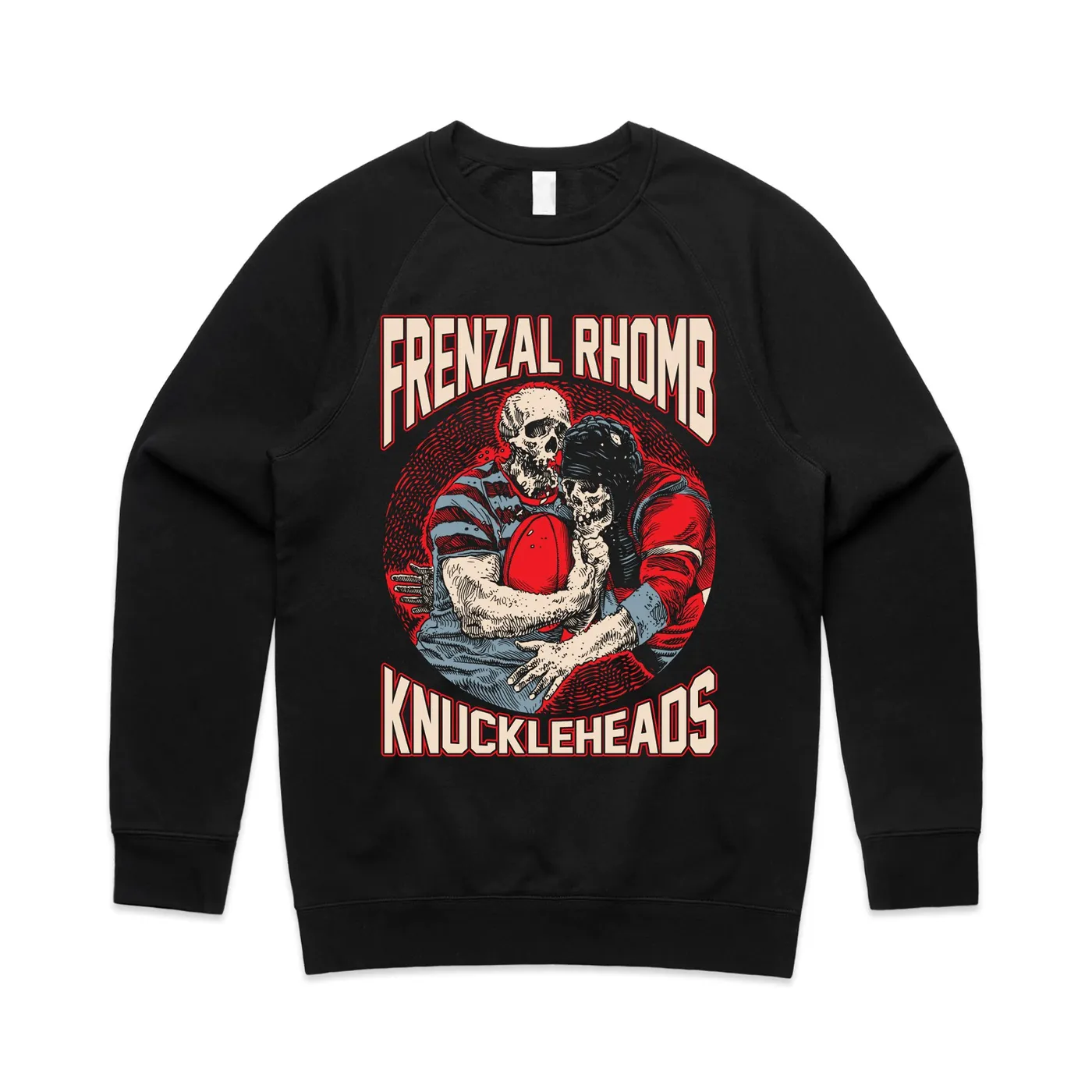 Frenzal Rhomb Knuckleheads Crewneck (Black)