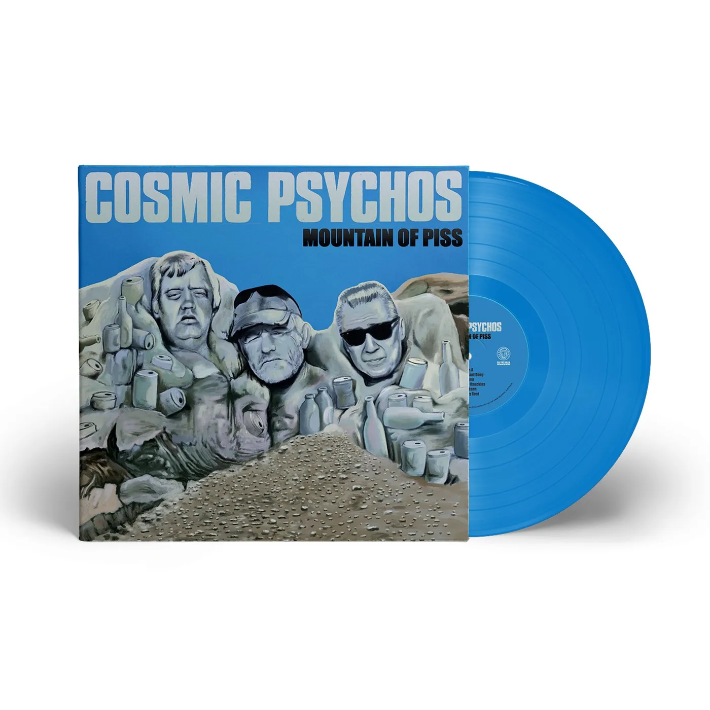 Cosmic Psychos Mountain Of Piss LP (Blue) (Vinyl)