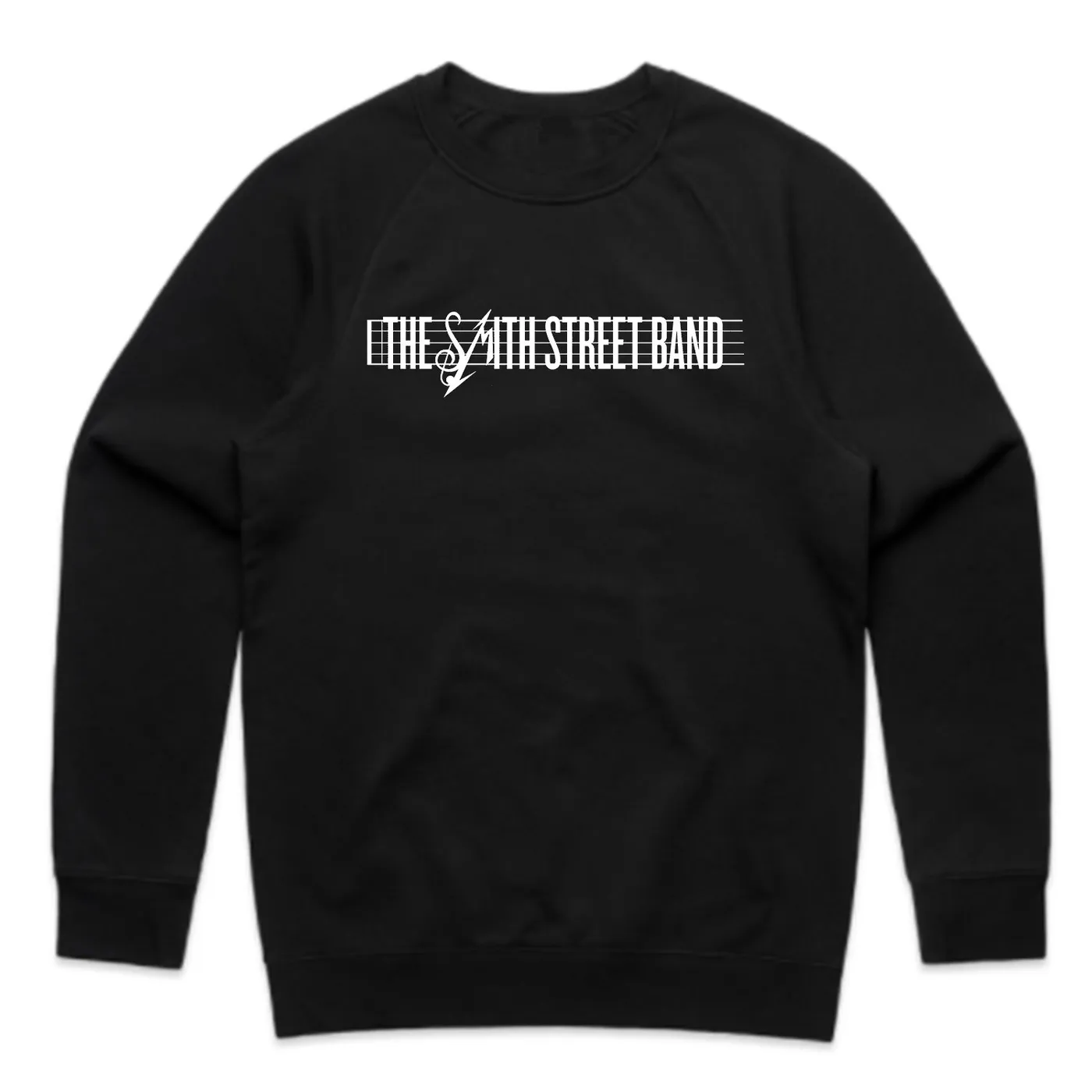 The Smith Street Band Orchestra Logo Crewneck (Black)