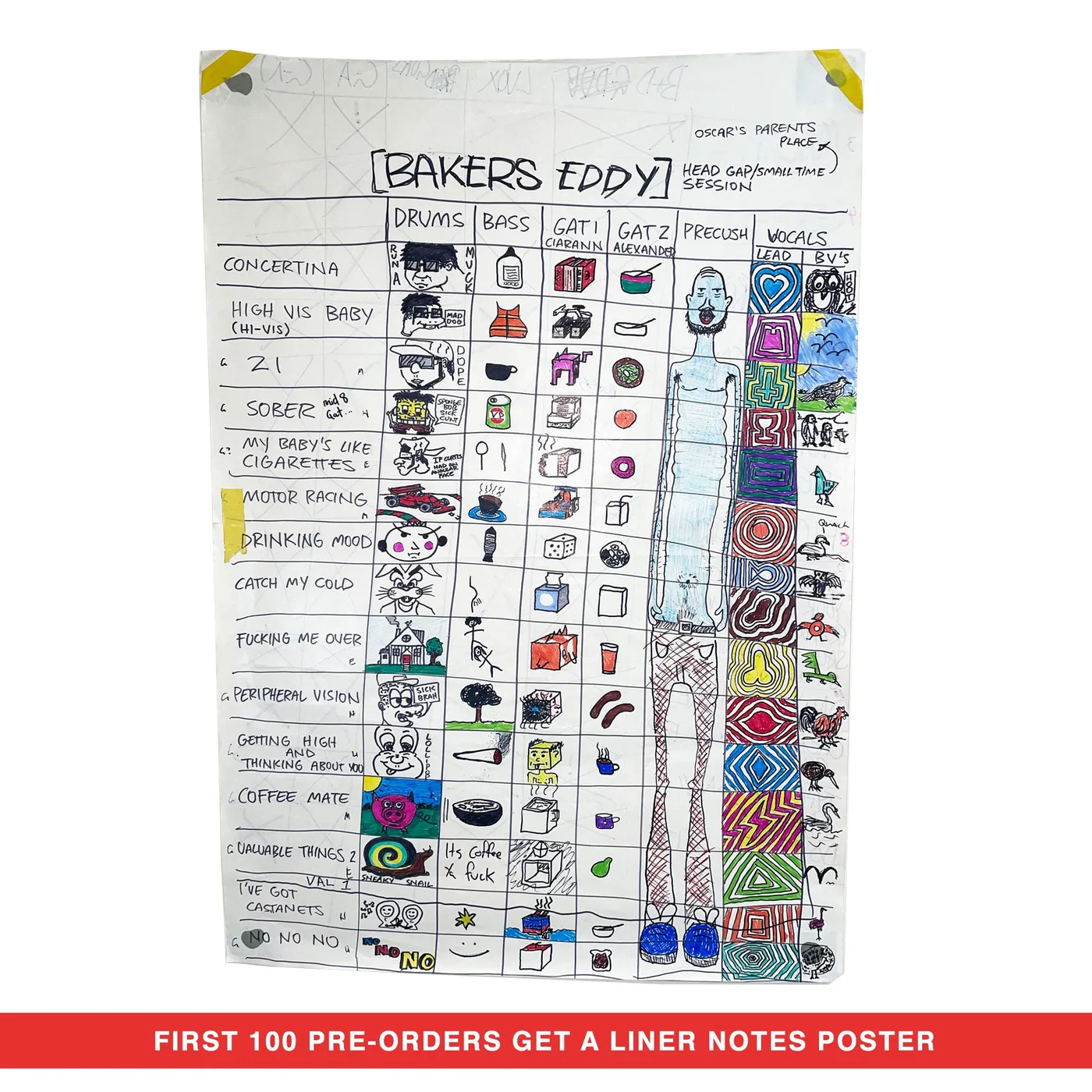 Bakers Eddy Love Boredom Bicycles CD