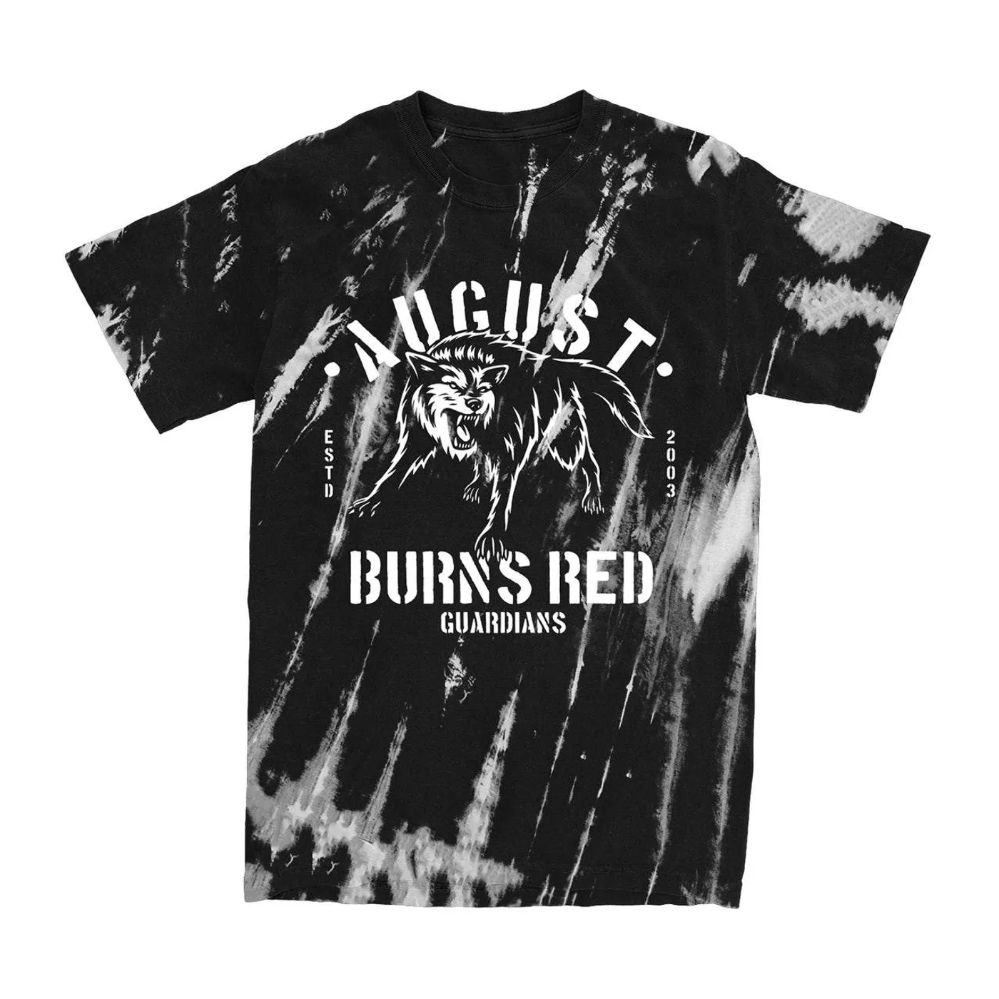 August Burns Red Wolf Tee (Tie Dye)