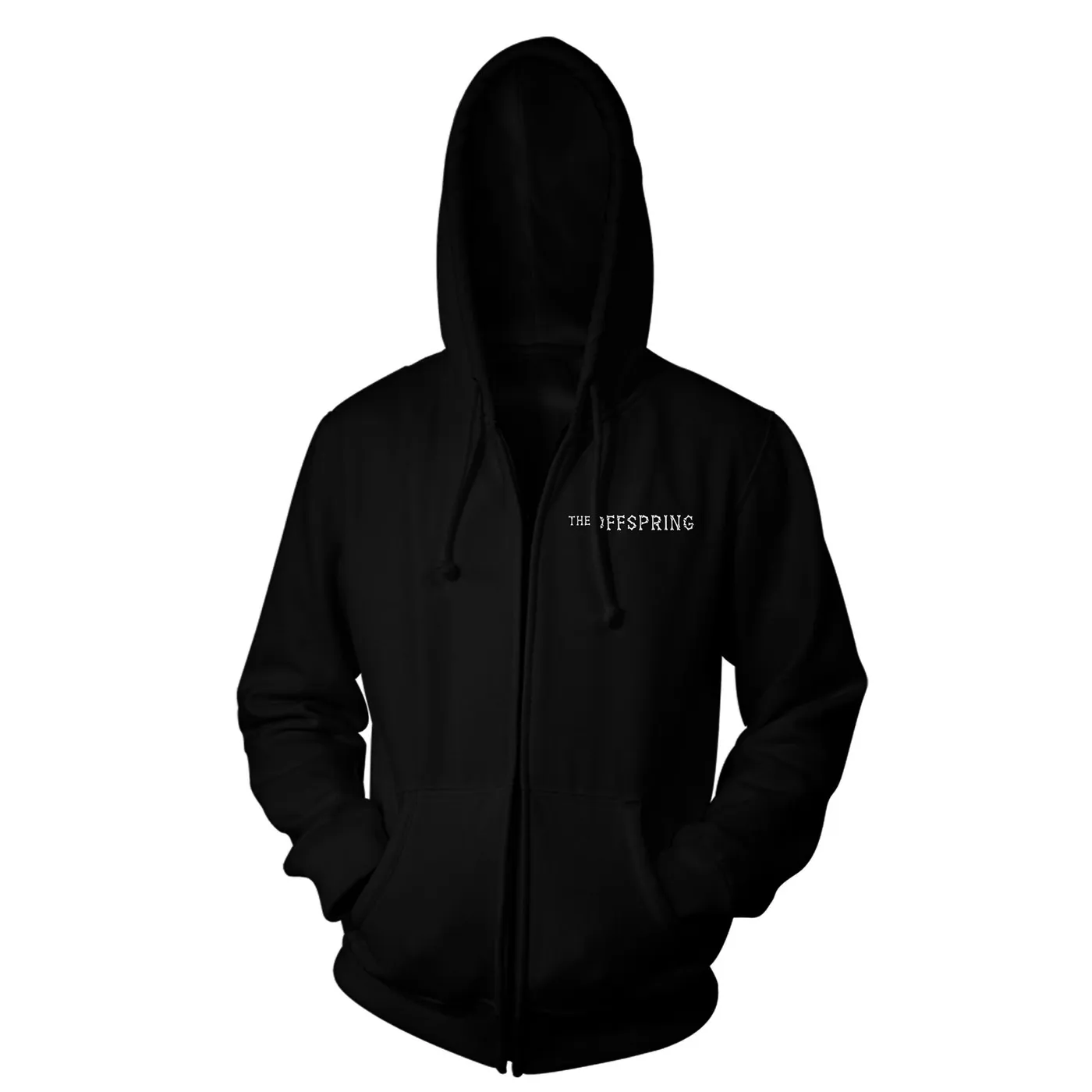 The Offspring Ixnay Zip Up Hoodie (Black)